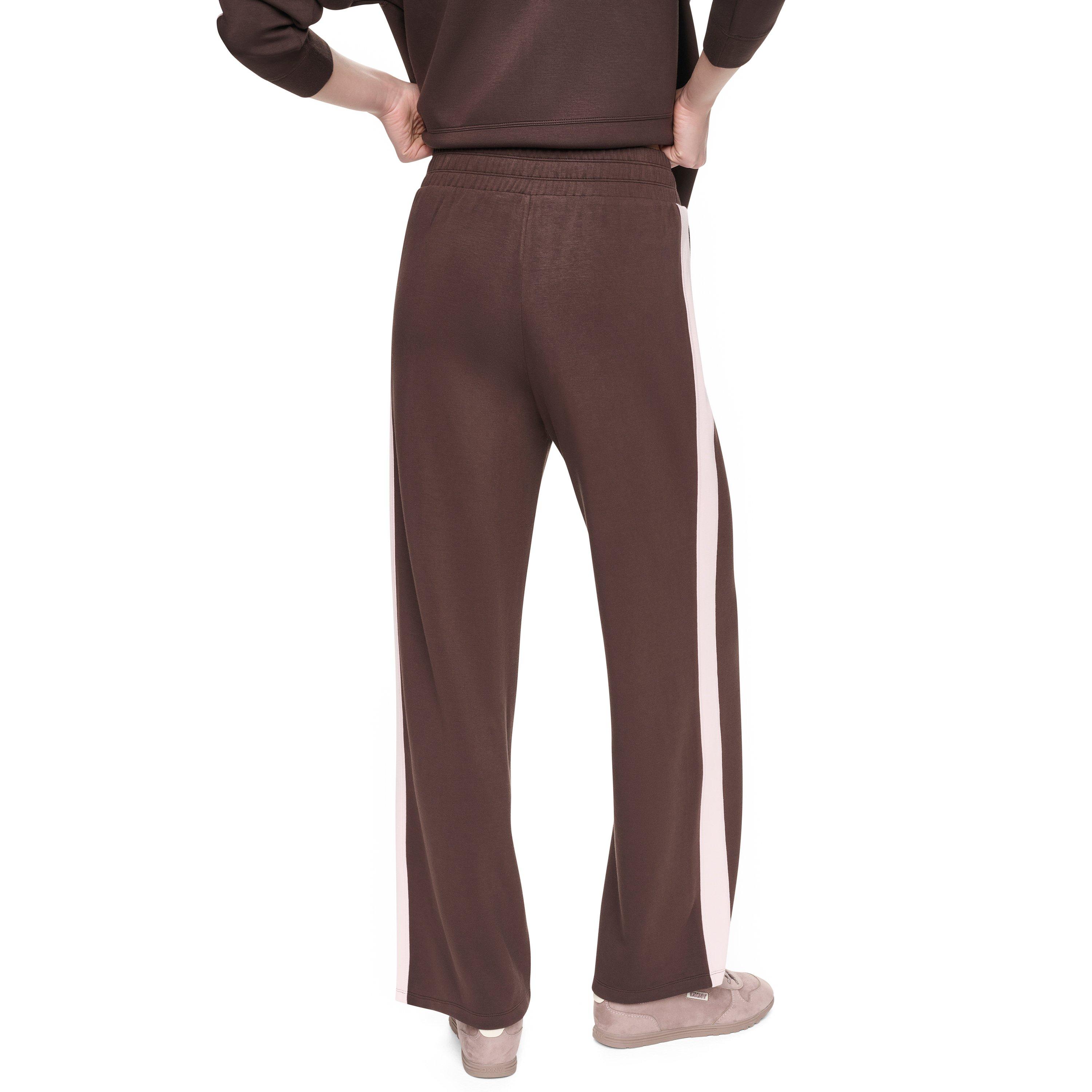 Espresso/ Blush - DKNY - DKNY Stripe WL Pnt Ld64 - 3
