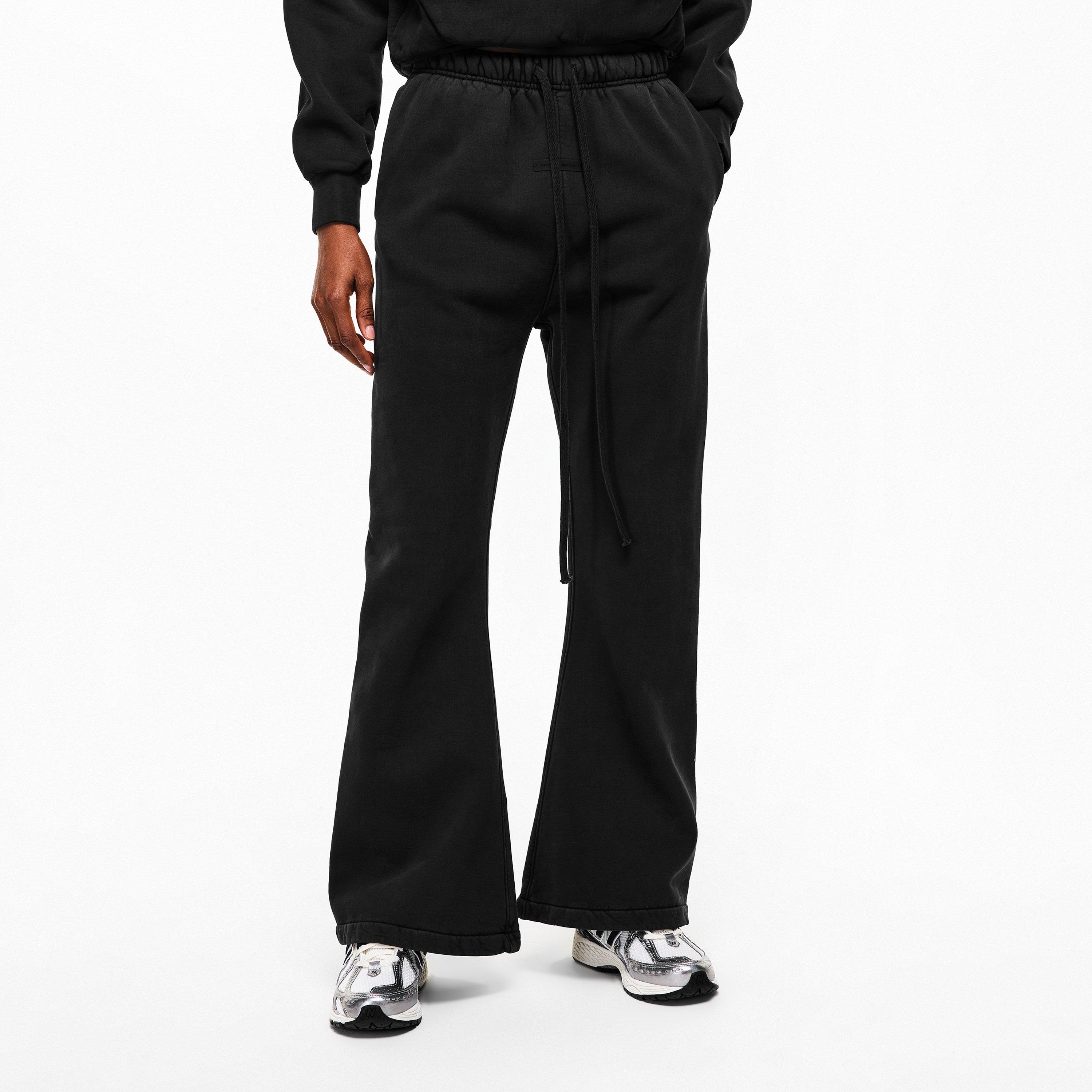 Vintage Blk - Fear Of God Essentials - Women's Open Hem Fleece Joggers - 3