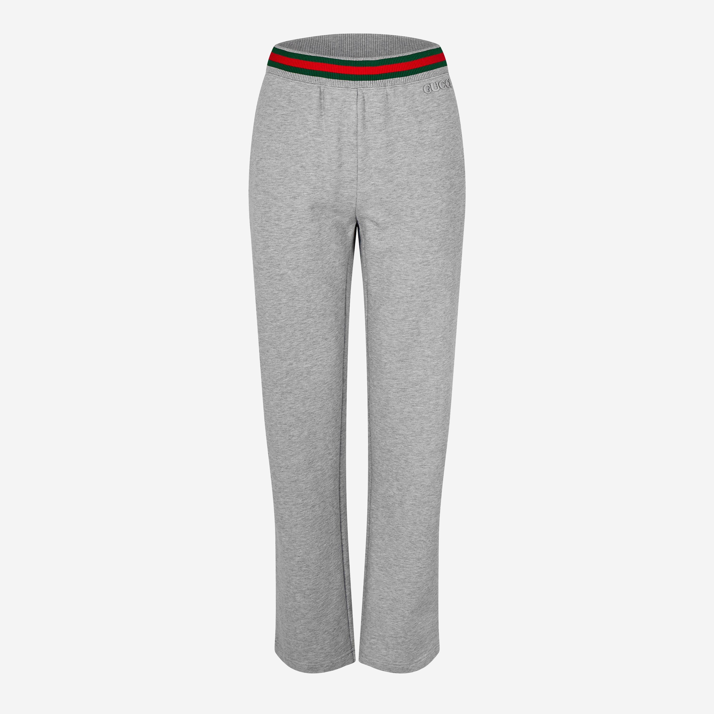 Grey Mel - Gucci - Jogging Bottoms - 1