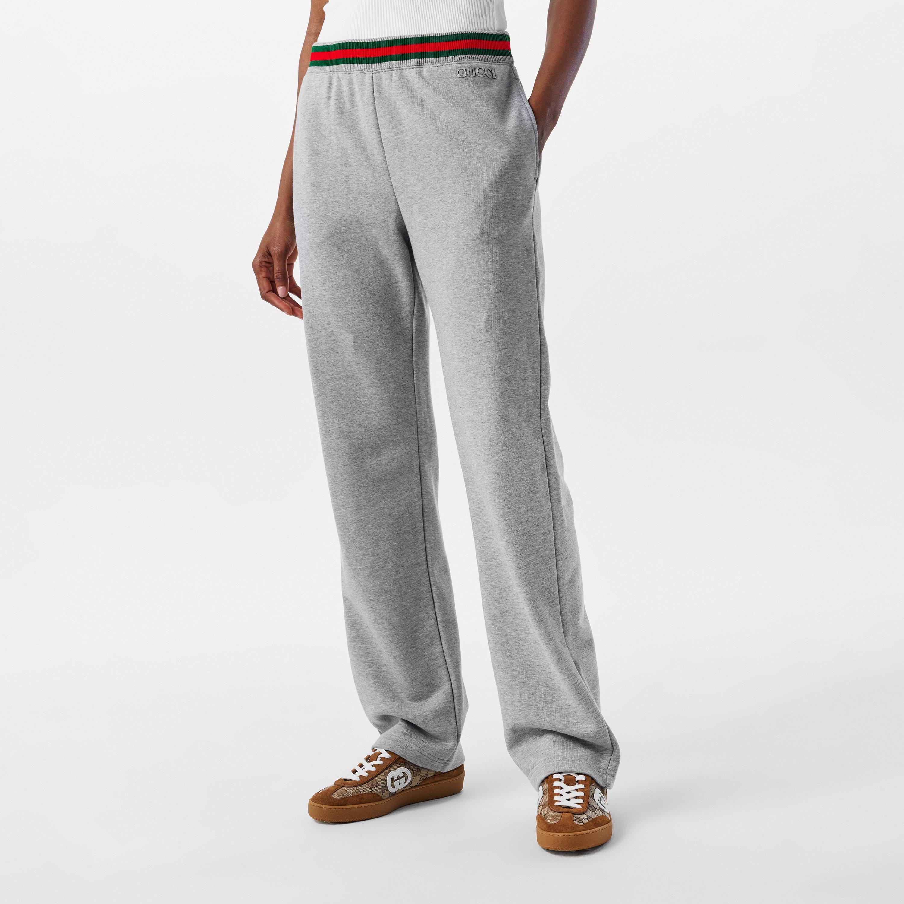 Grey Mel - Gucci - Jogging Bottoms - 3