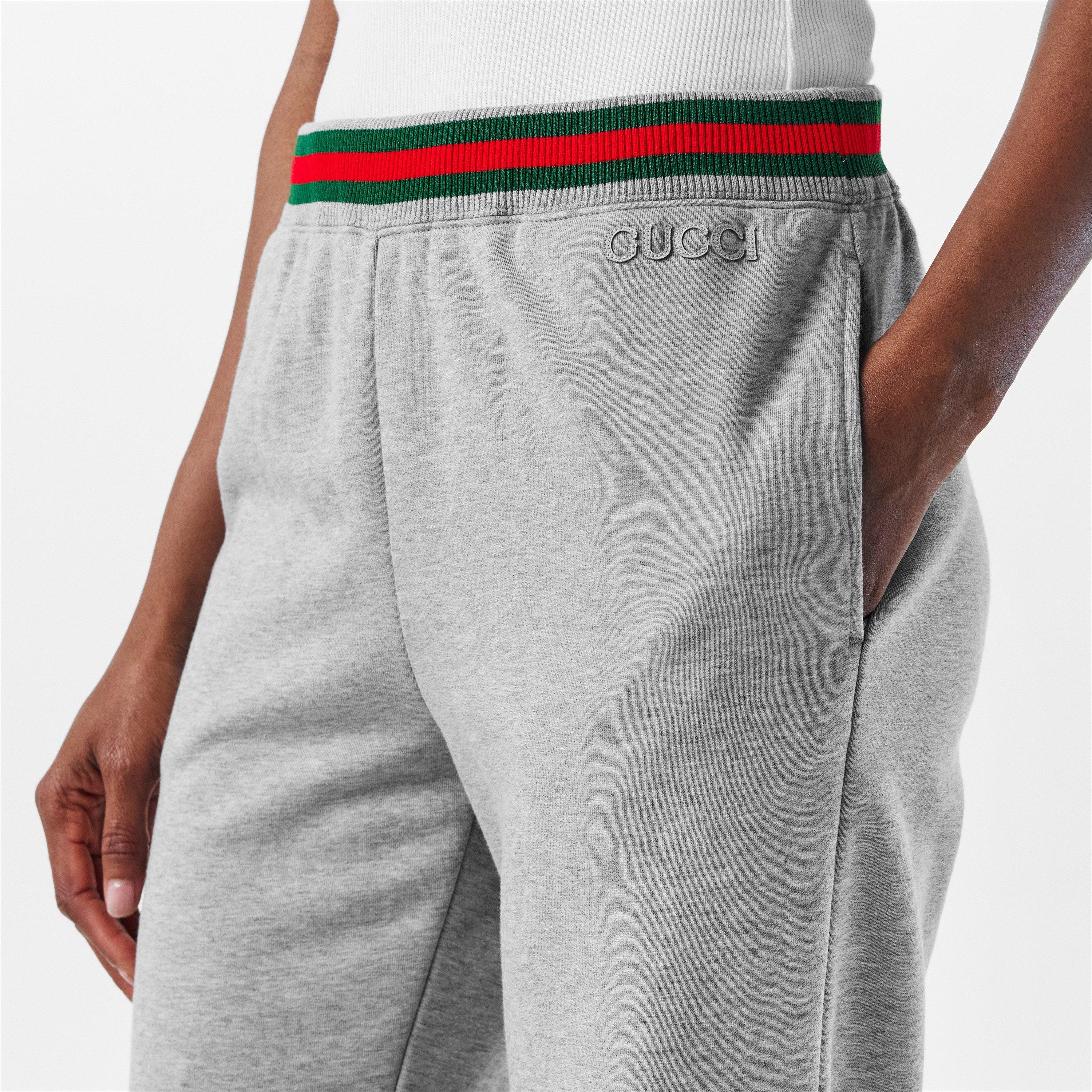 Grey Mel - Gucci - Jogging Bottoms - 5