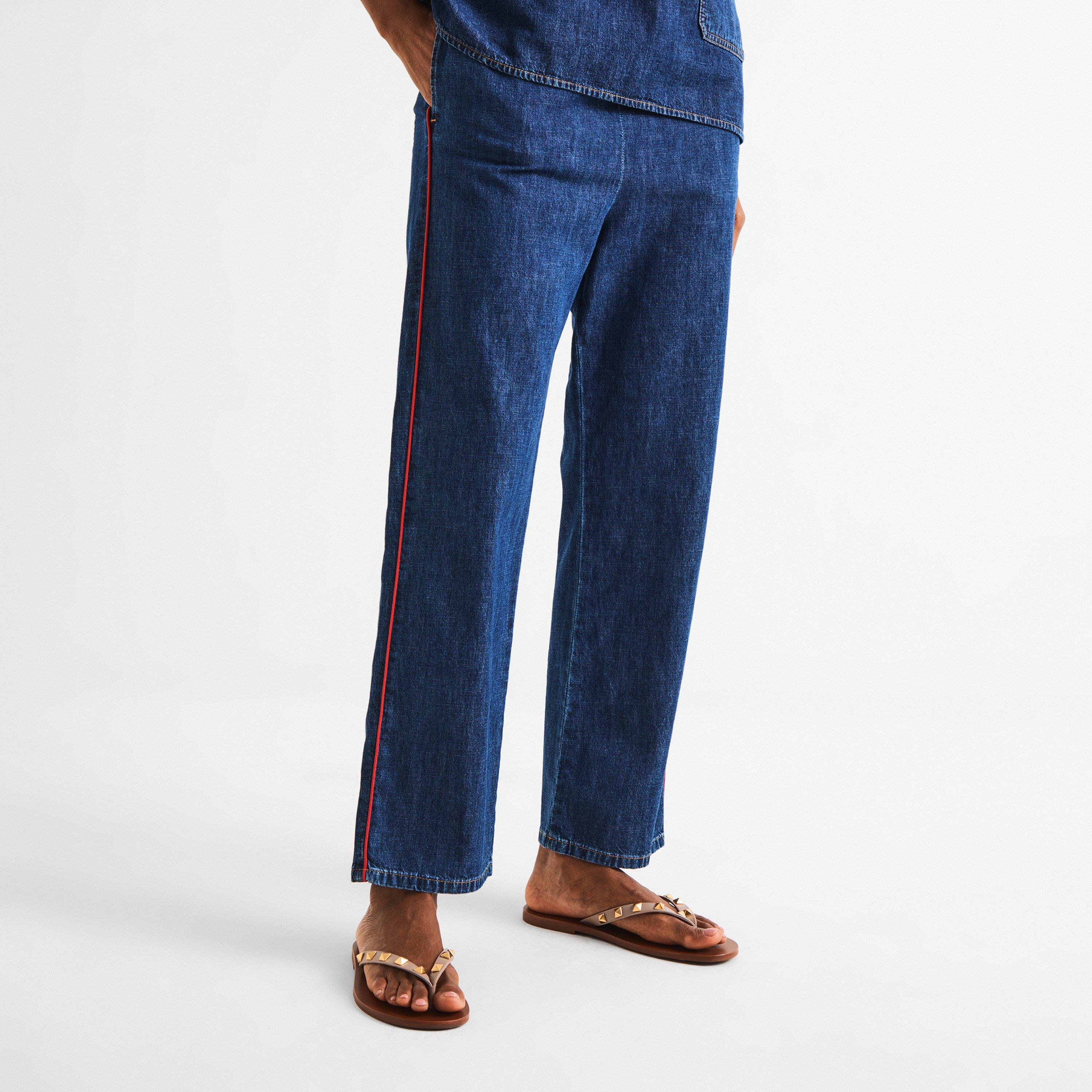 Denim Scuro - Valentino - Val Chambray Trsr Ld63 - 3