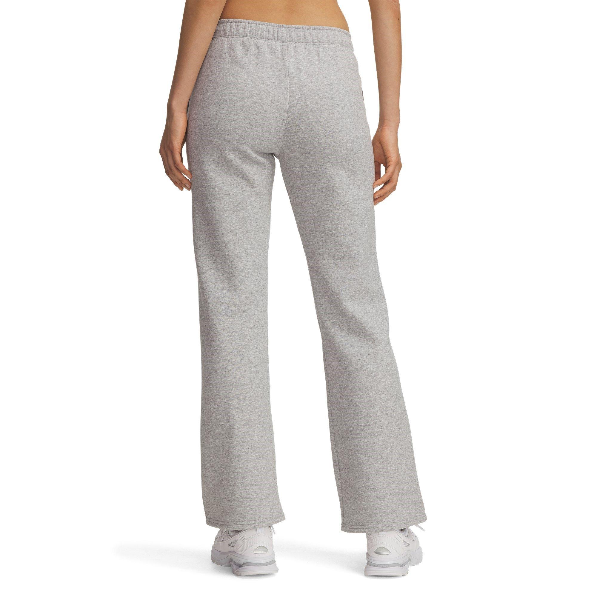 Mod Gray/White - Under Armour - Rival Piped Open Hem Jersey Joggers - 2