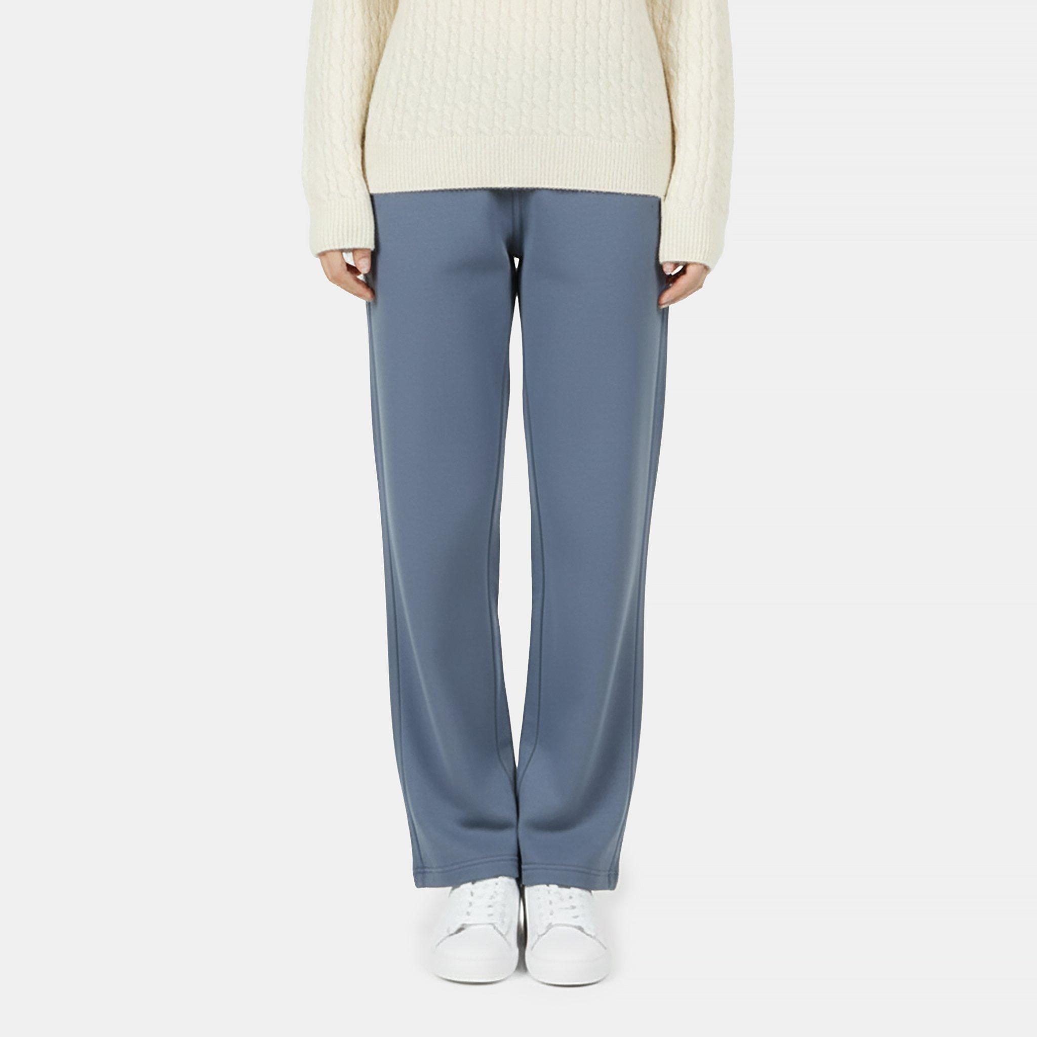 Dusky Blue - Jack Wills - Women's JW Modal Open Hem Fleece Joggers - 3