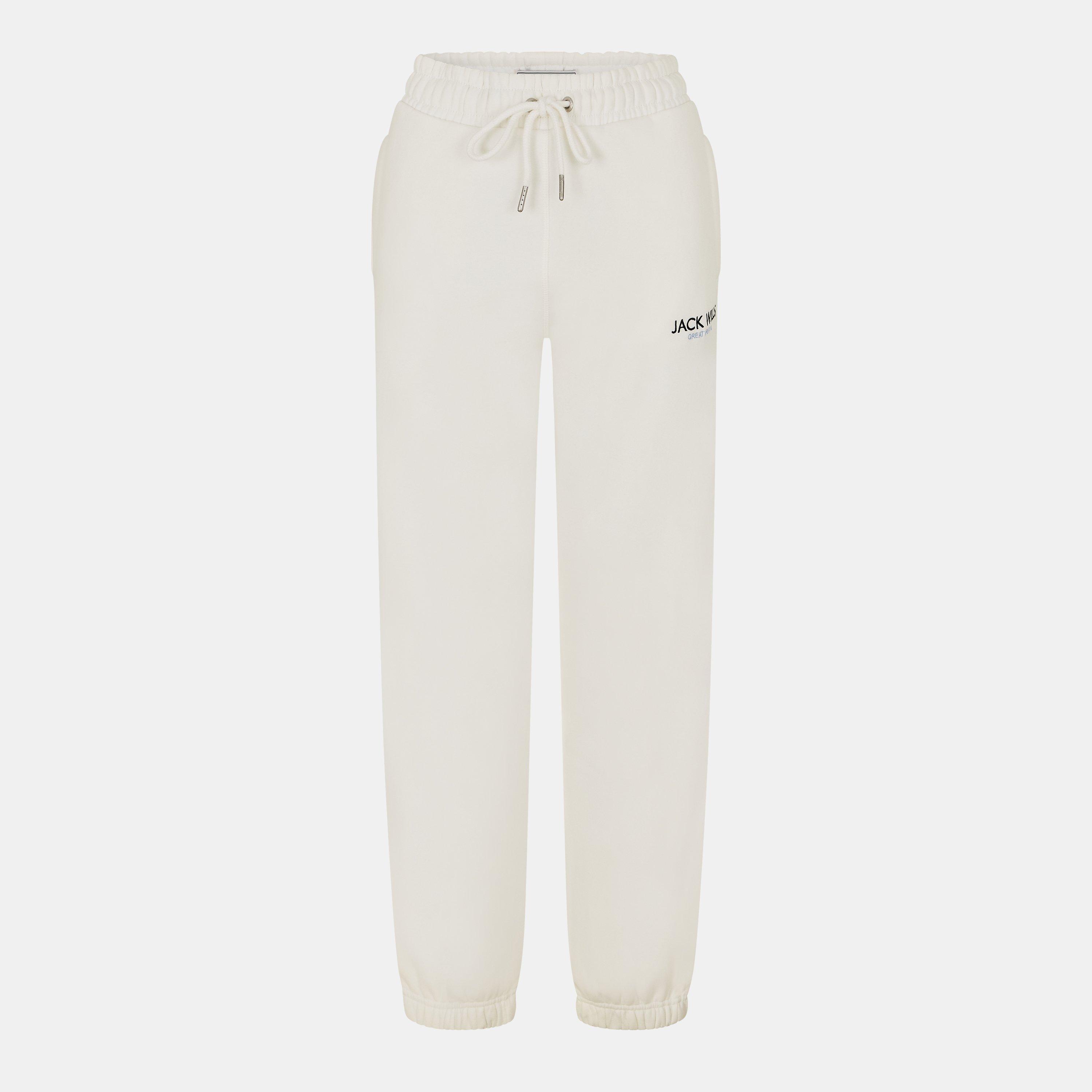 Jack Wills Women's Bayton Relaxed Joggers - Vintage White - 6 (2XS)