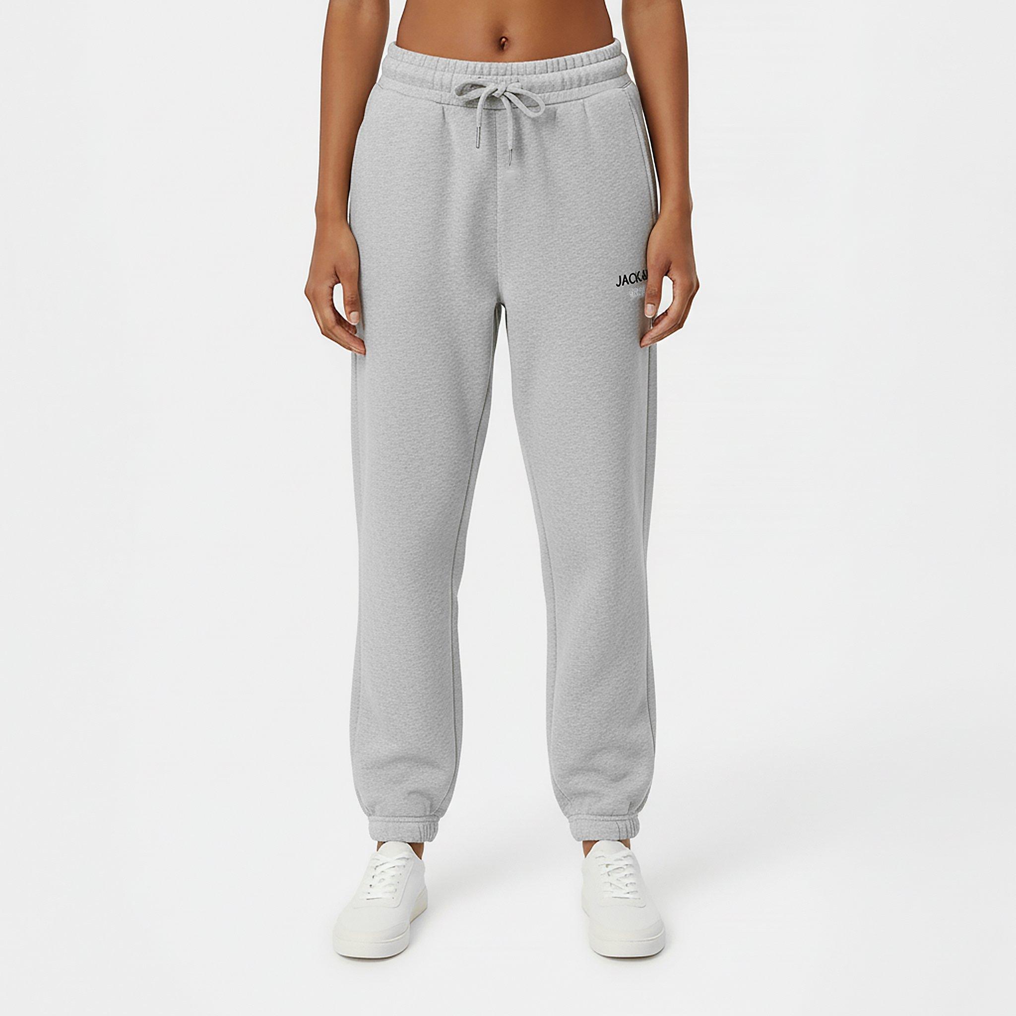 Grey Marl - Jack Wills - Bayton Relaxed Joggers Womens - 3