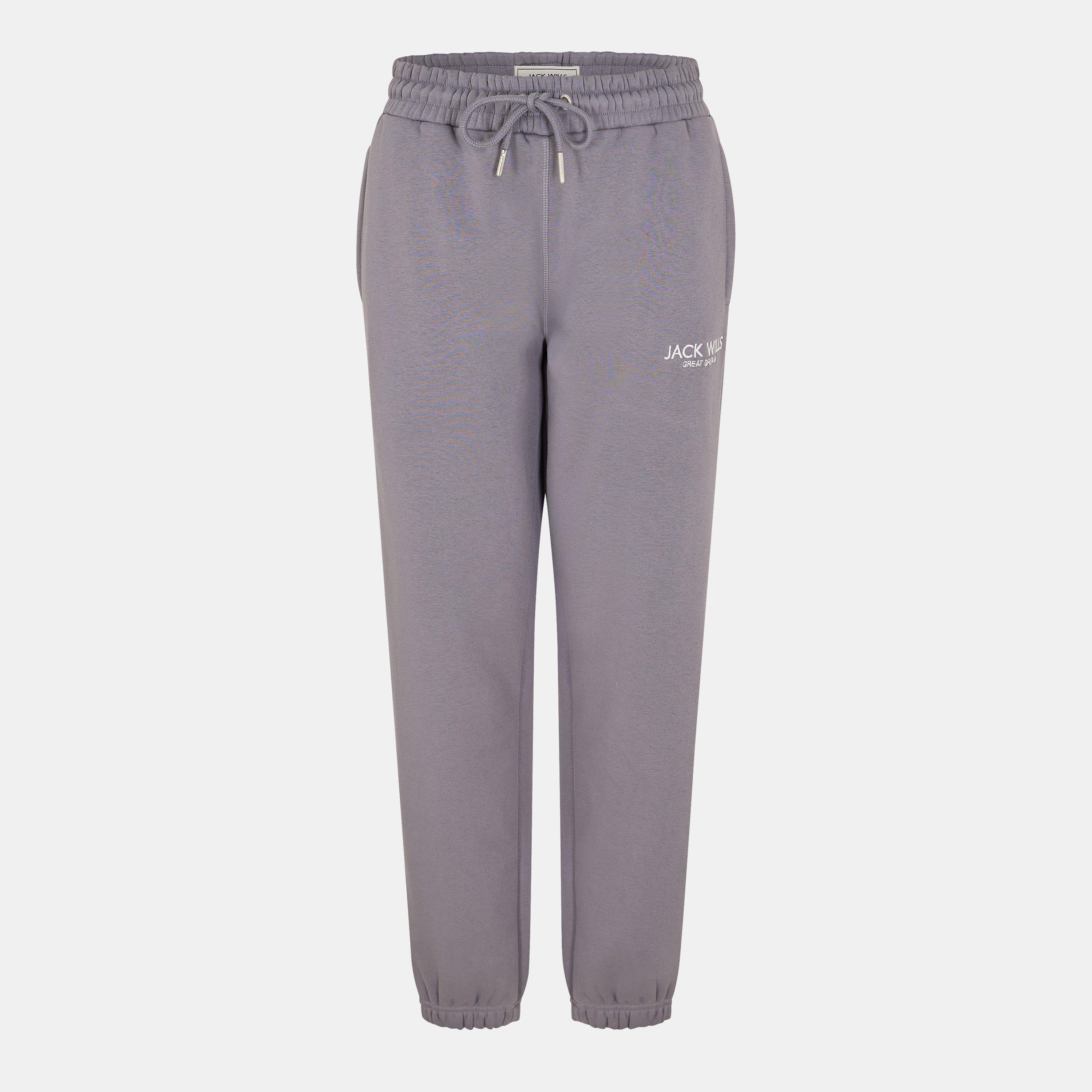 Jack Wills Women's Bayton Relaxed Joggers - Dusky Blue - 10 (S)