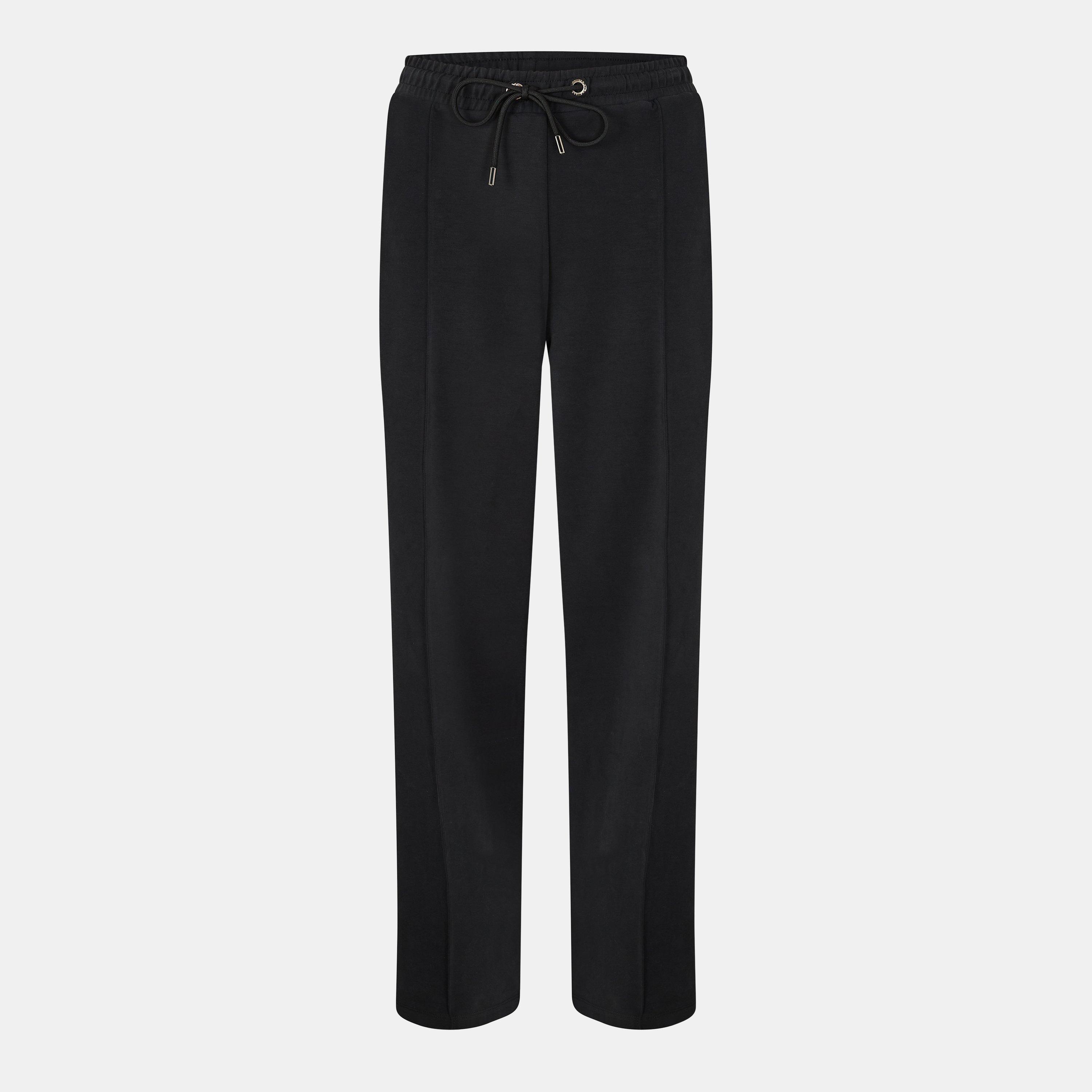 Black - Ted Baker - Women's Open Hem Jersey Joggers - 1