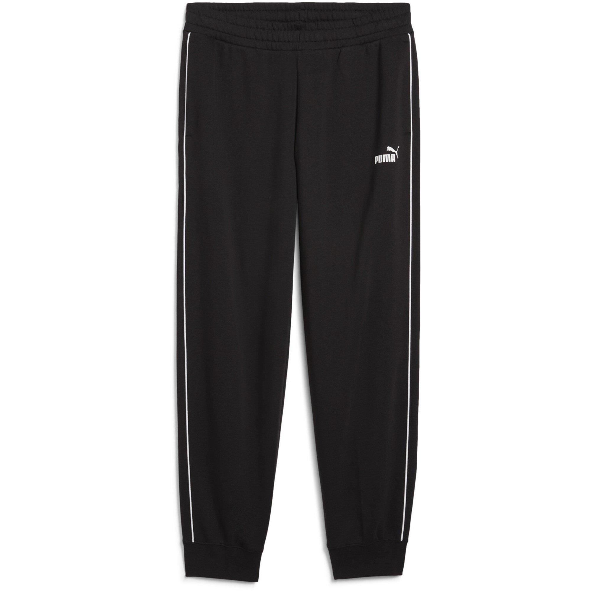 Puma Women's Sport Comfort Closed Hem Jersey Joggers - Black Puma Black - 8 (XS)