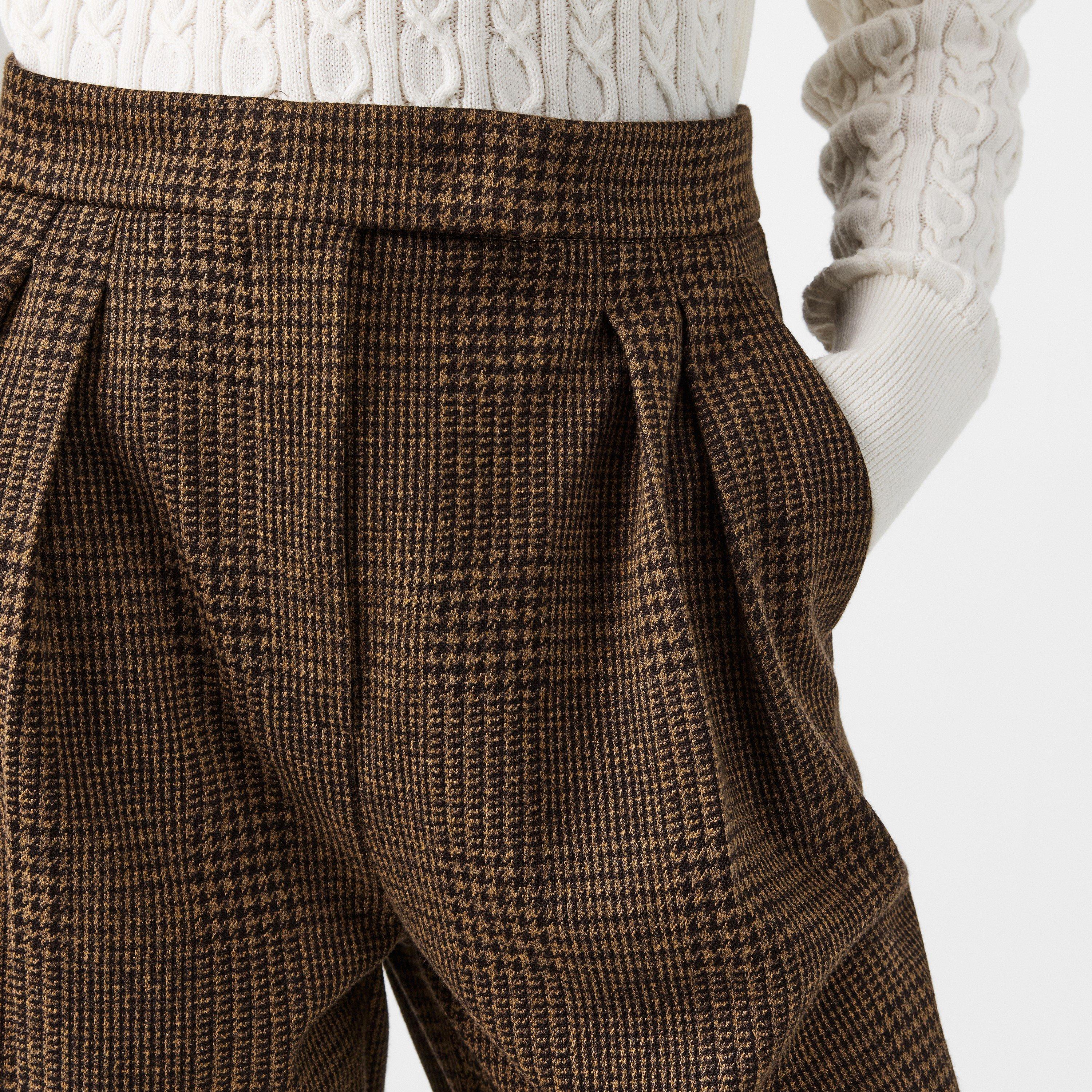 Chocolate - Max Mara - Women's Wide Leg Trousers - 5