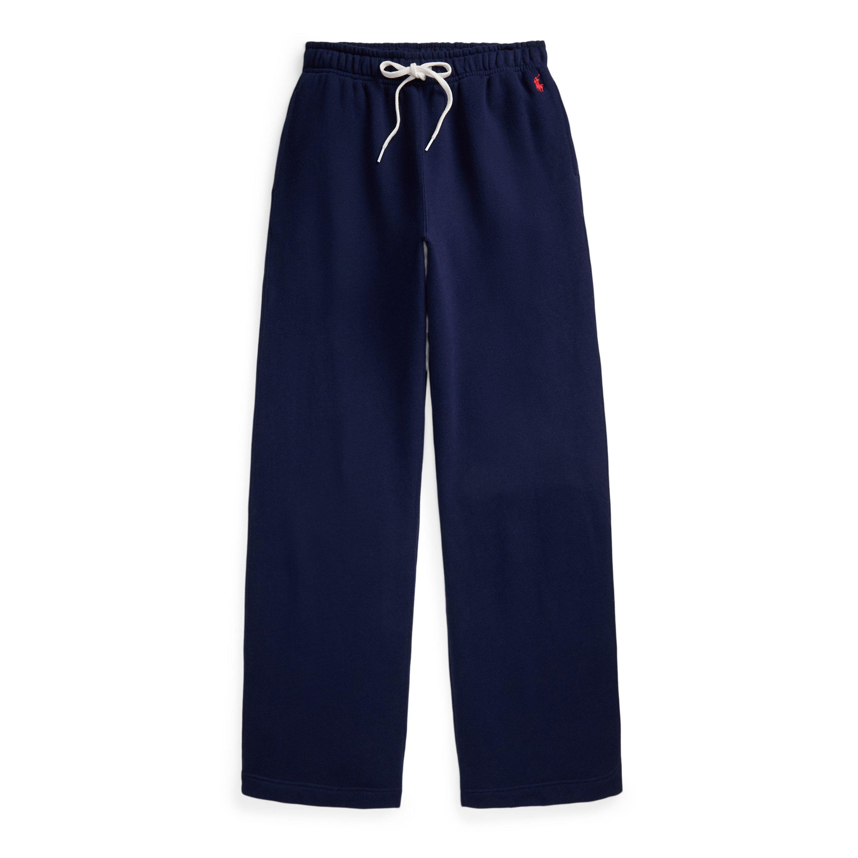 CRUISE NAVY - Polo Ralph Lauren - Women's Wide Open Hem Fleece Joggers - 1