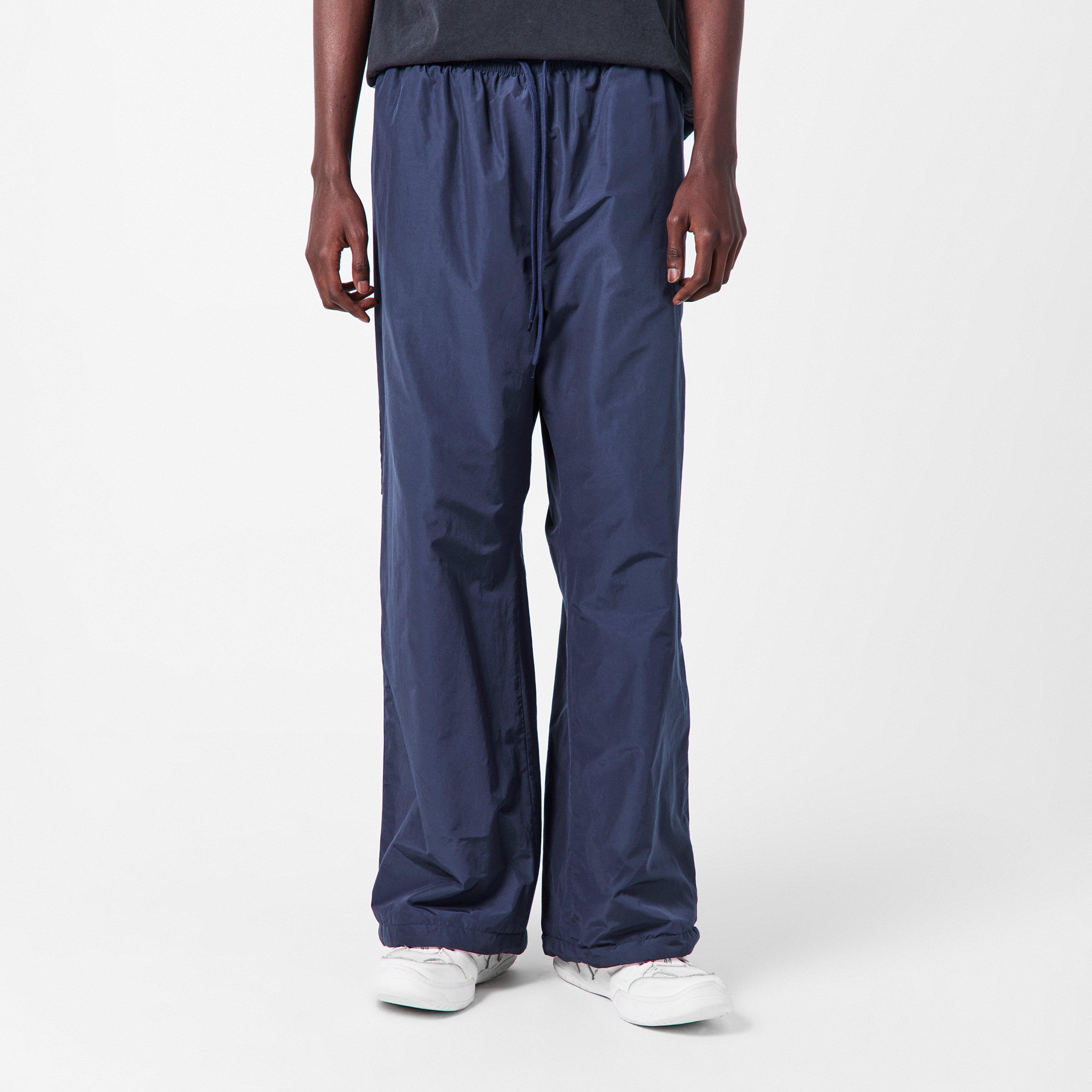 Marine Blue - Balenciaga - Men's Bal Tech Reverse Wide Leg Trousers - 3