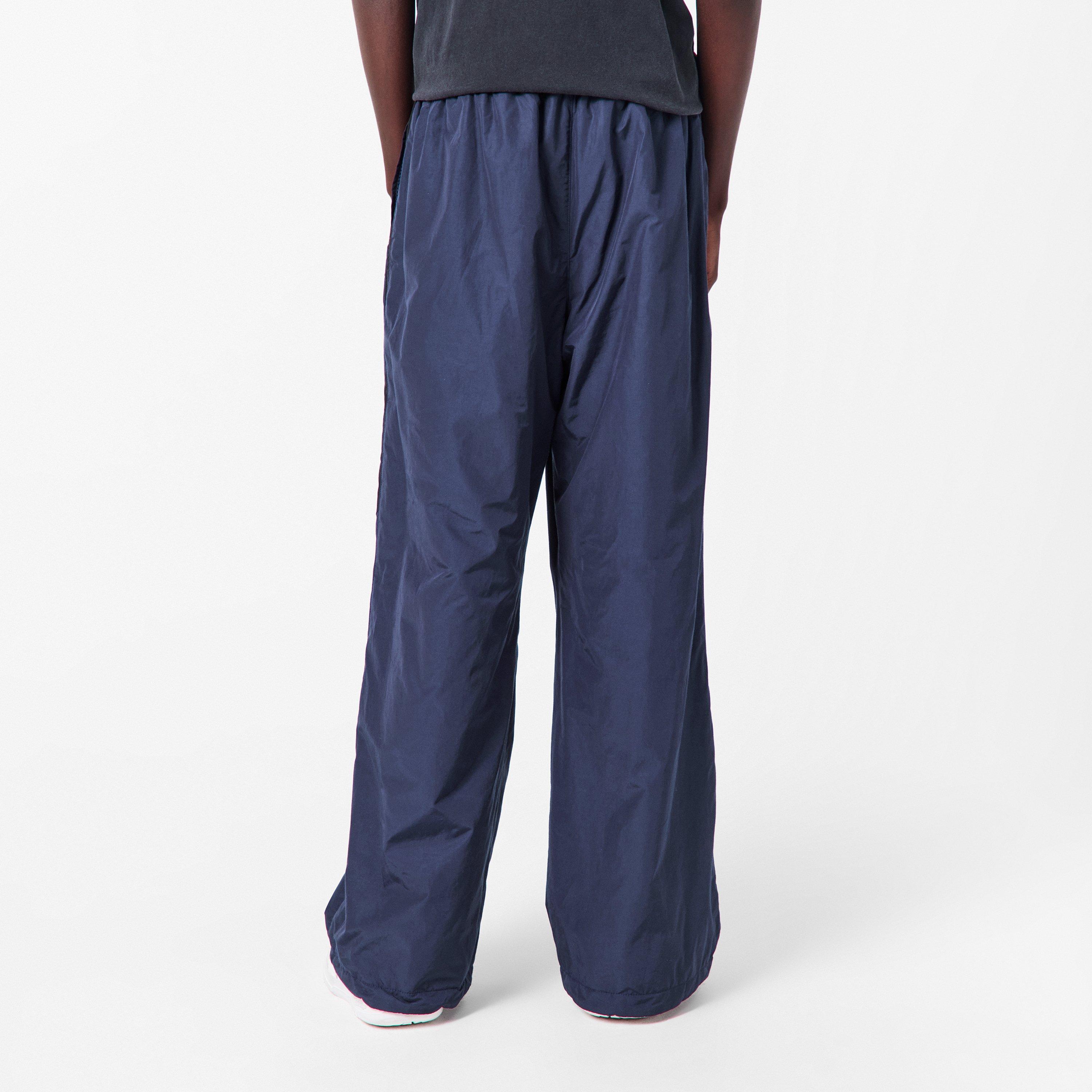 Marine Blue - Balenciaga - Men's Bal Tech Reverse Wide Leg Trousers - 4