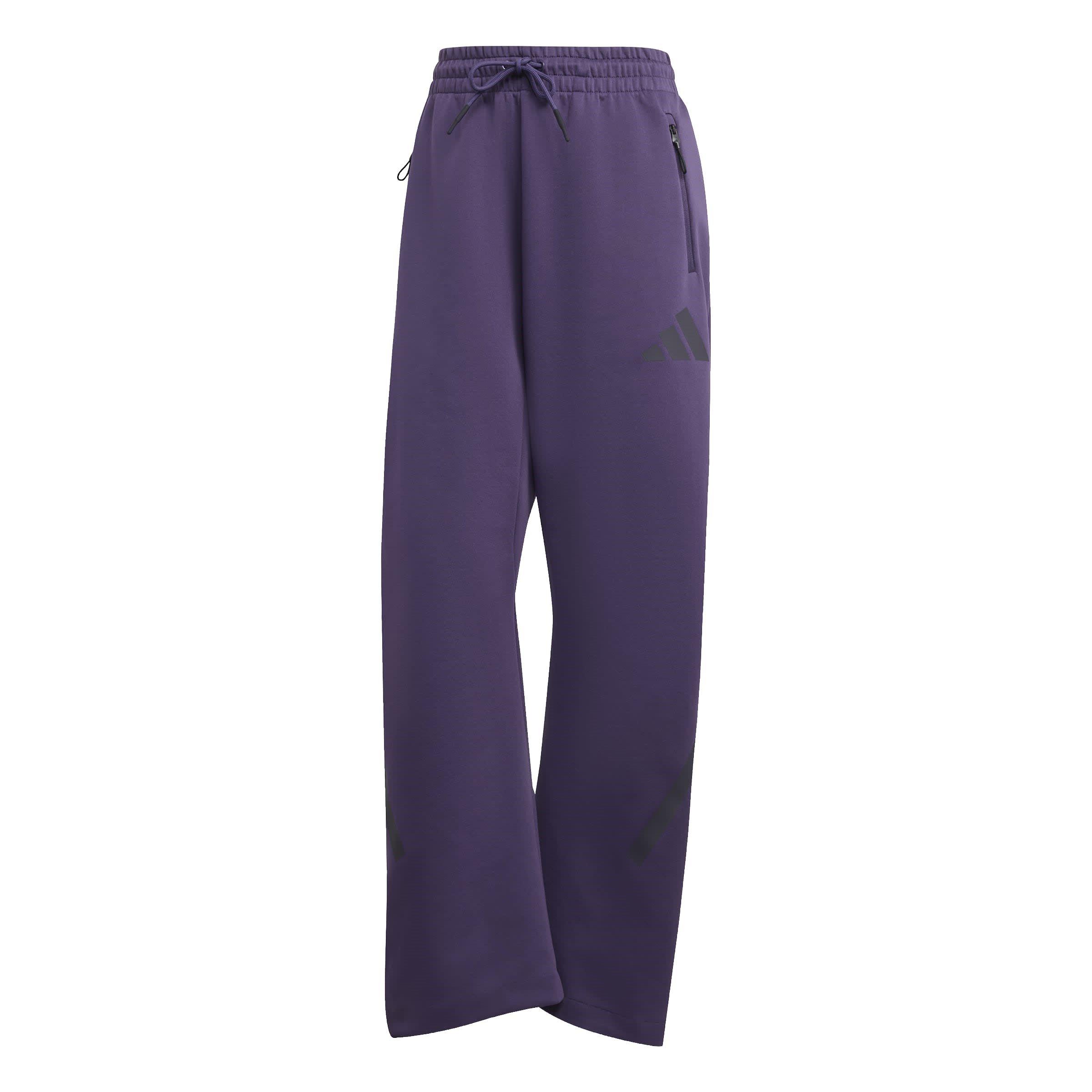 Aurora Plum - adidas - Z.N.E. Womens Barrel Pants - 1