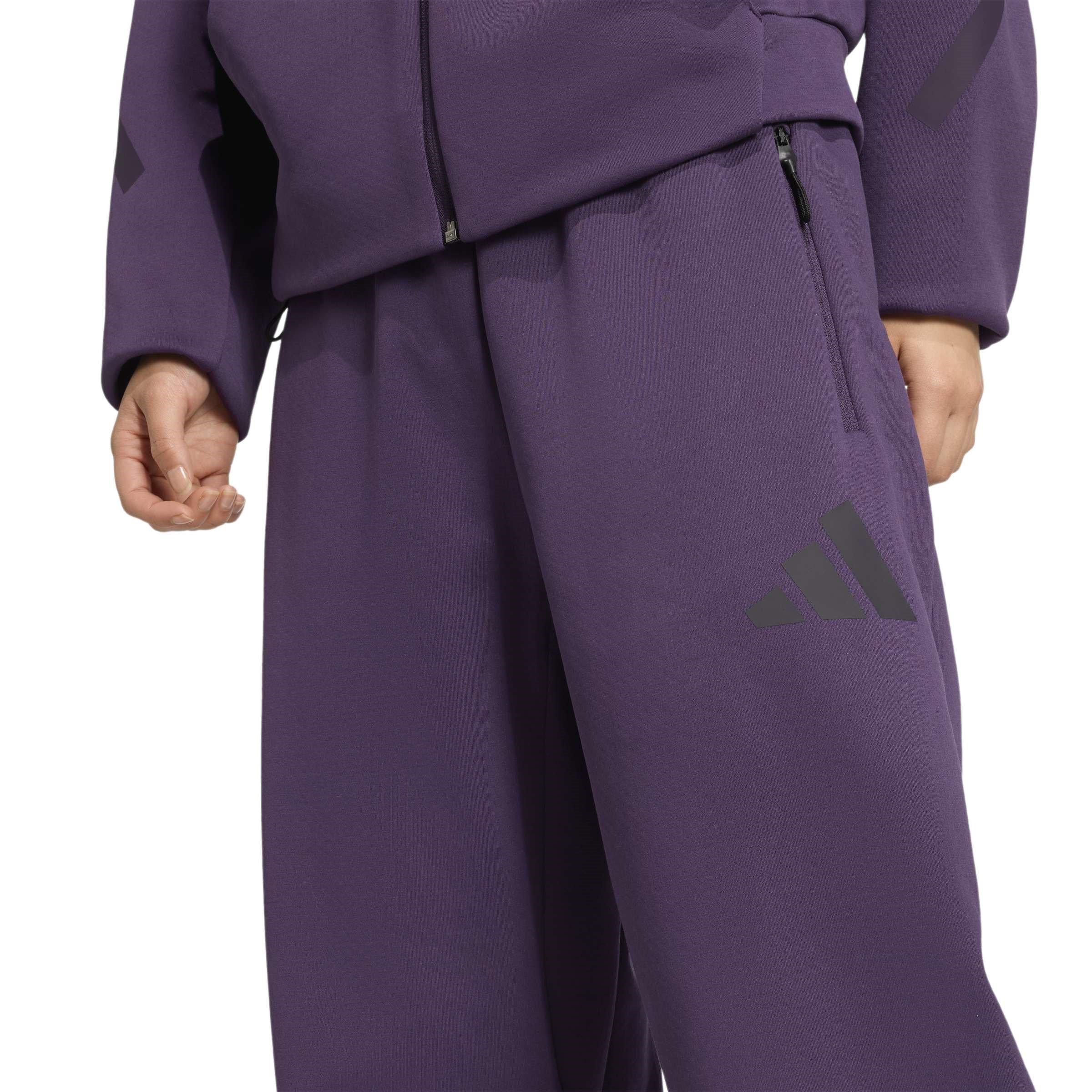 Aurora Plum - adidas - Z.N.E. Womens Barrel Pants - 4