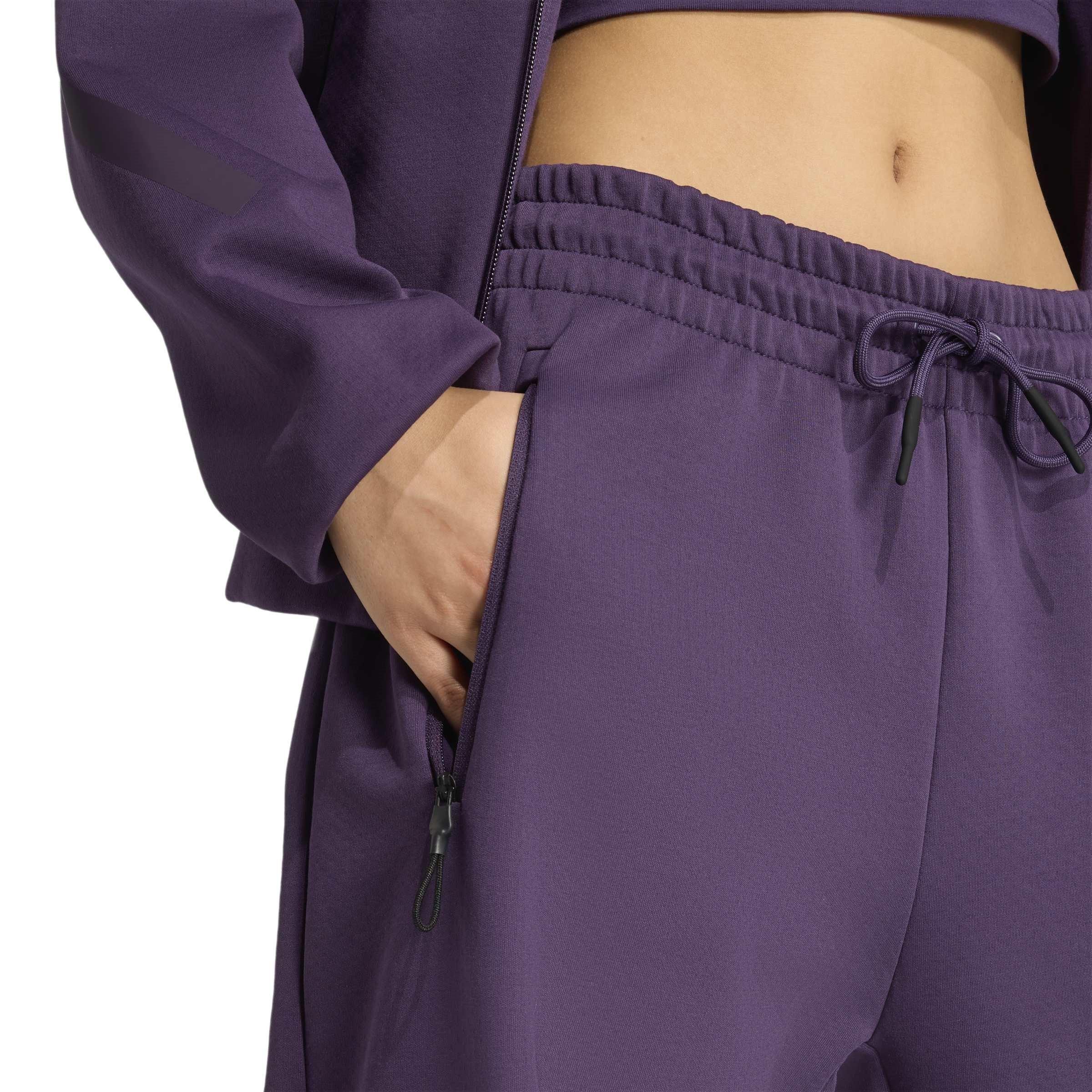 Aurora Plum - adidas - Z.N.E. Womens Barrel Pants - 5