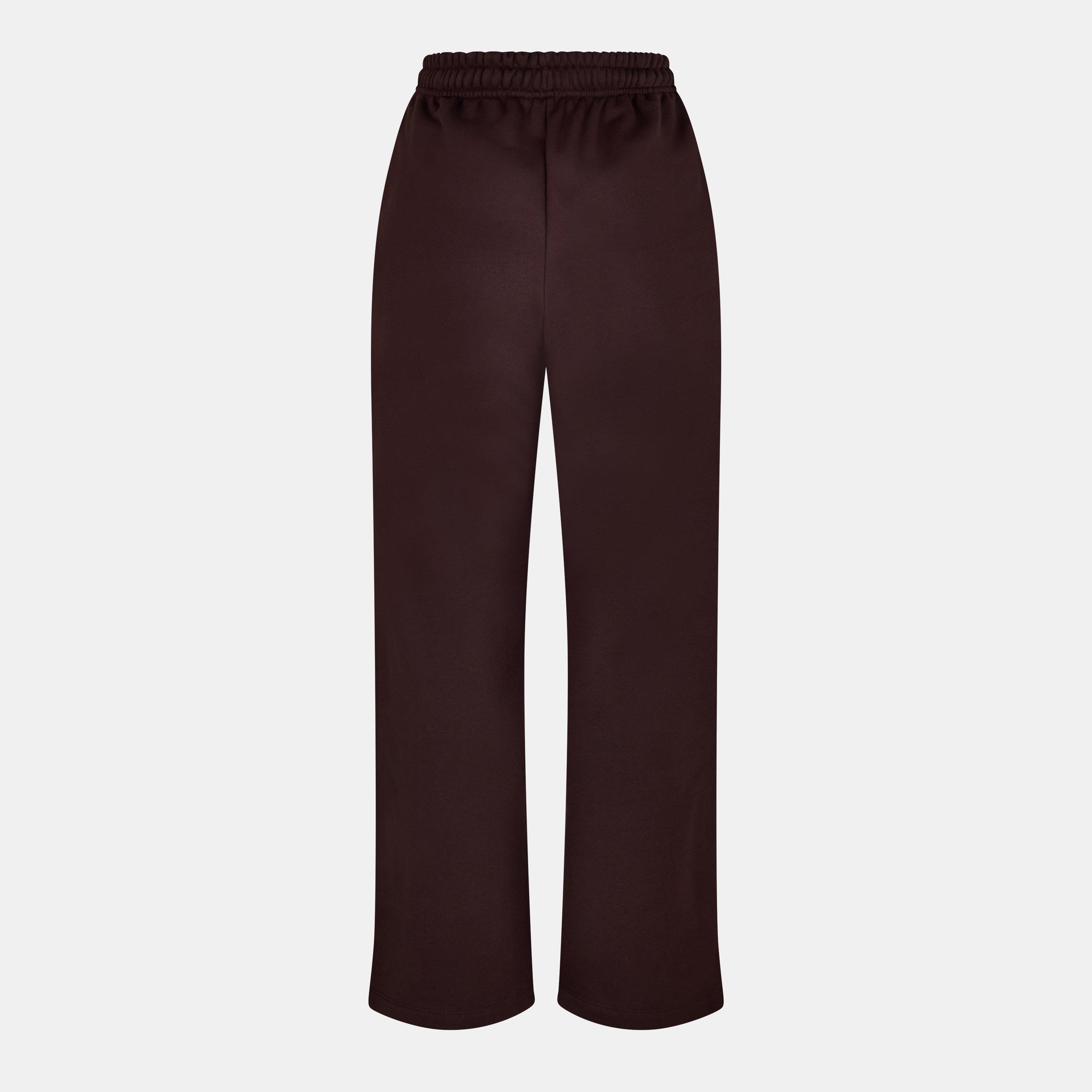 Chocolate - 4th and Reckless - Women's Valeri Jog Open Hem Jersey Joggers - 2