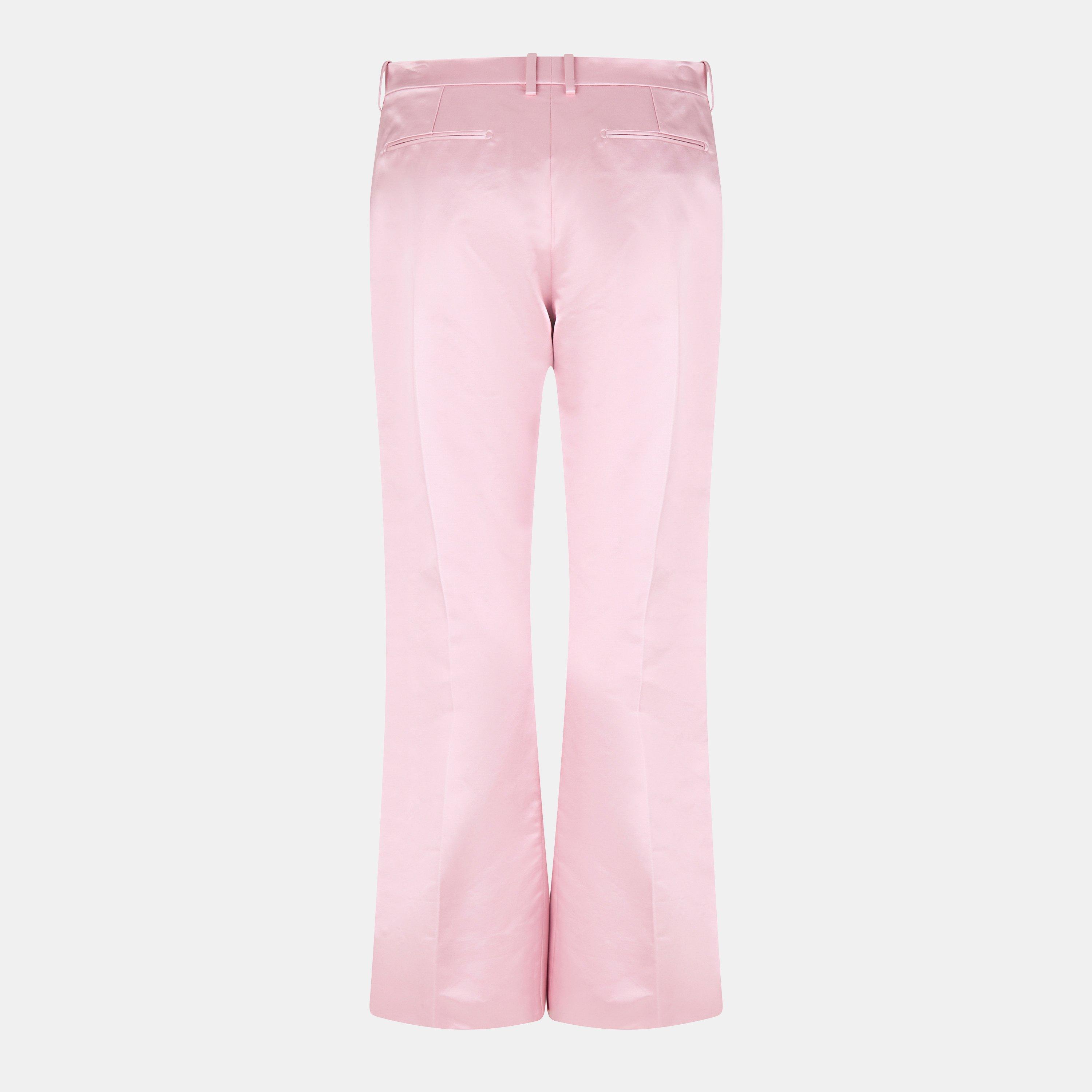 Pink - Tom Ford - Women's Knitted Trousers, Fabric - 2
