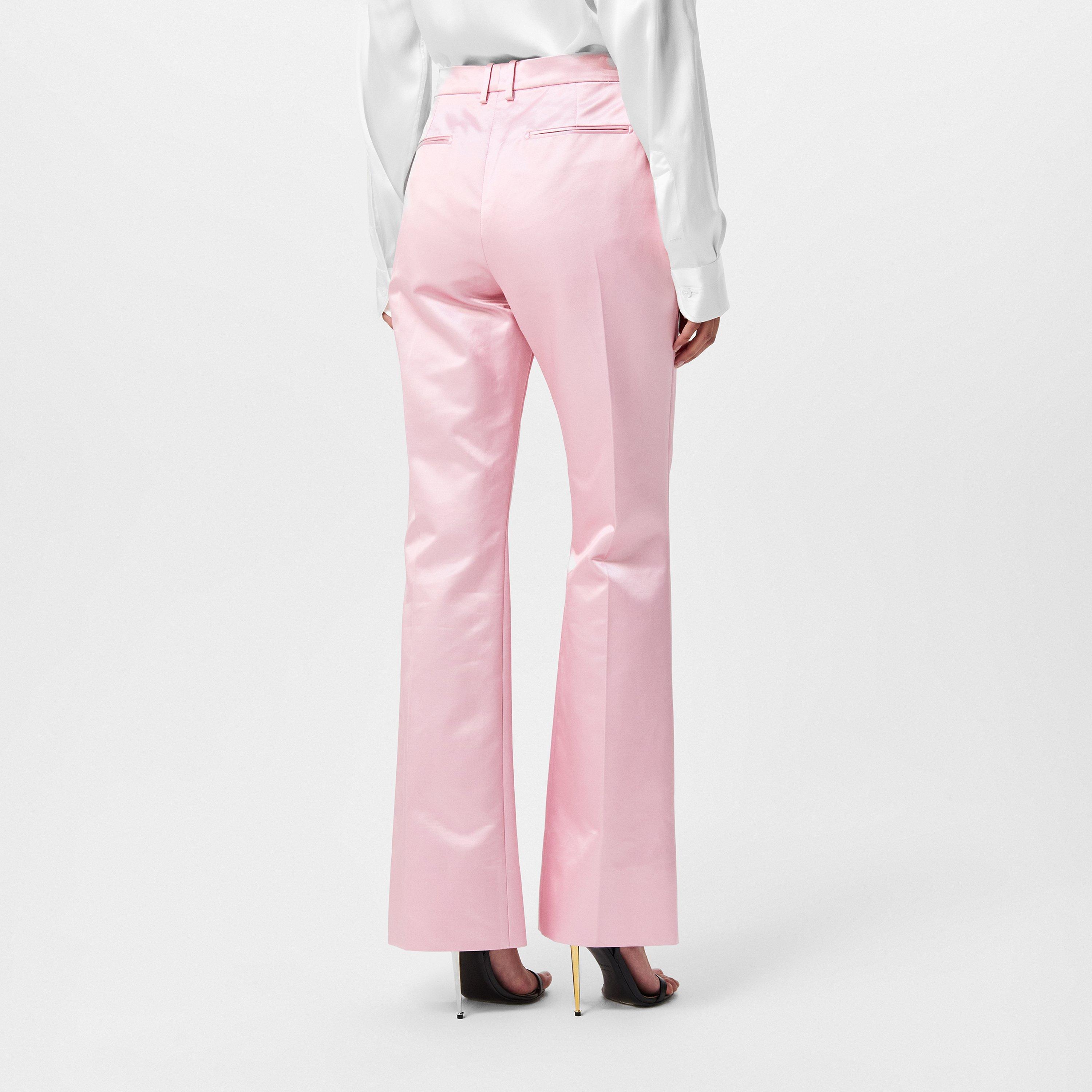 Pink - Tom Ford - Women's Knitted Trousers, Fabric - 4