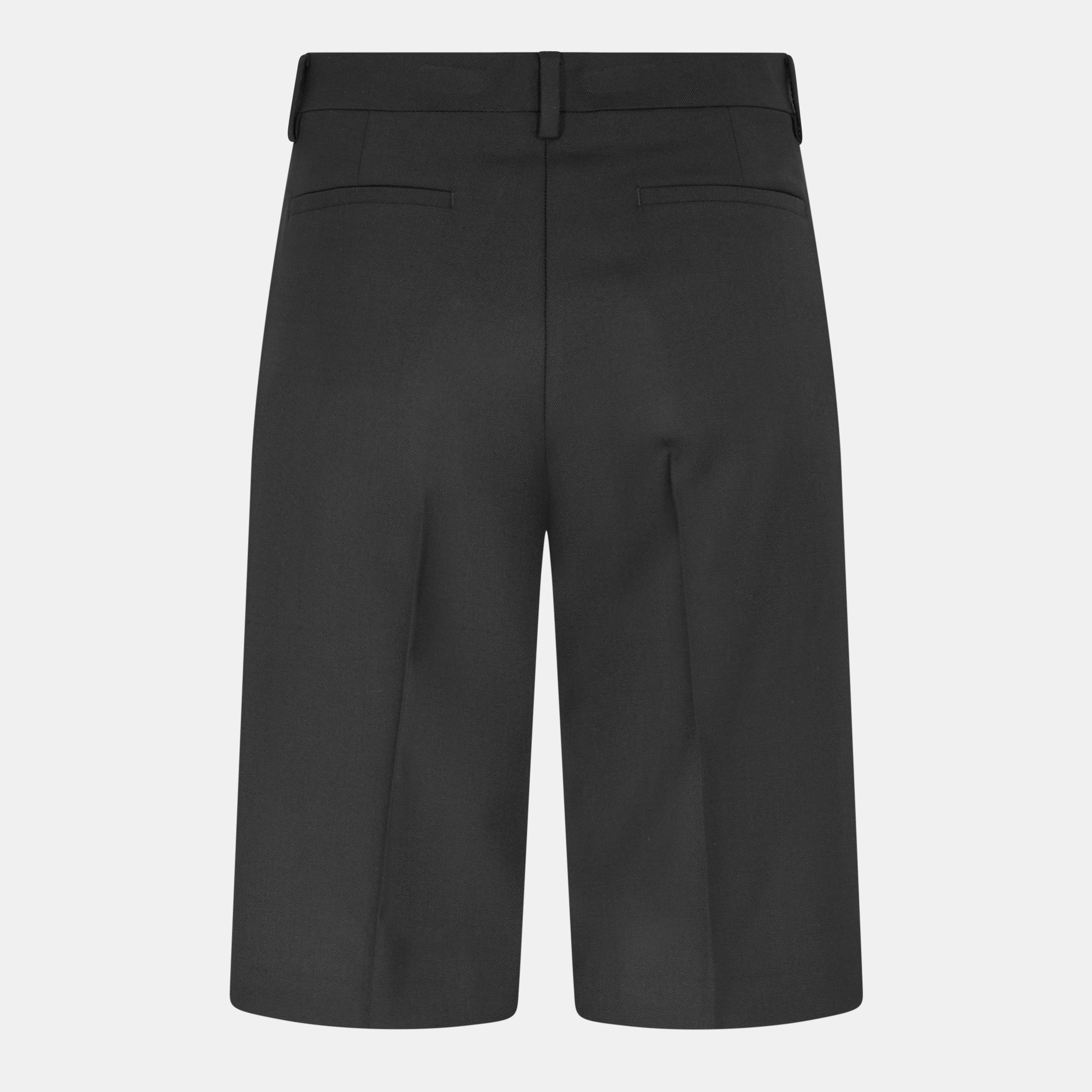 Black/White - Off White - Women's Knitted Trousers, Knitted Fabric - 2