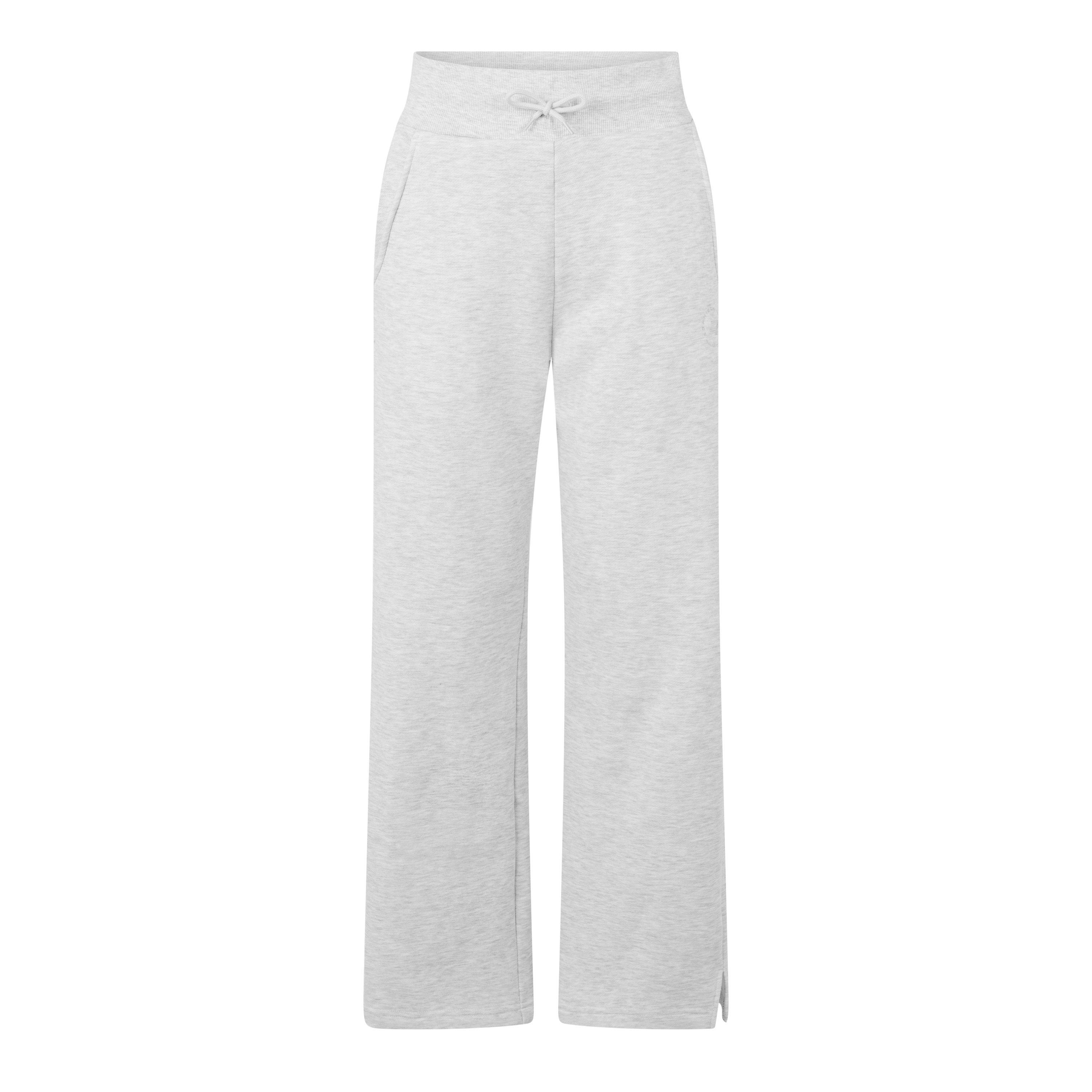 Women's Wide Open Hem Jersey Jogging Bottoms