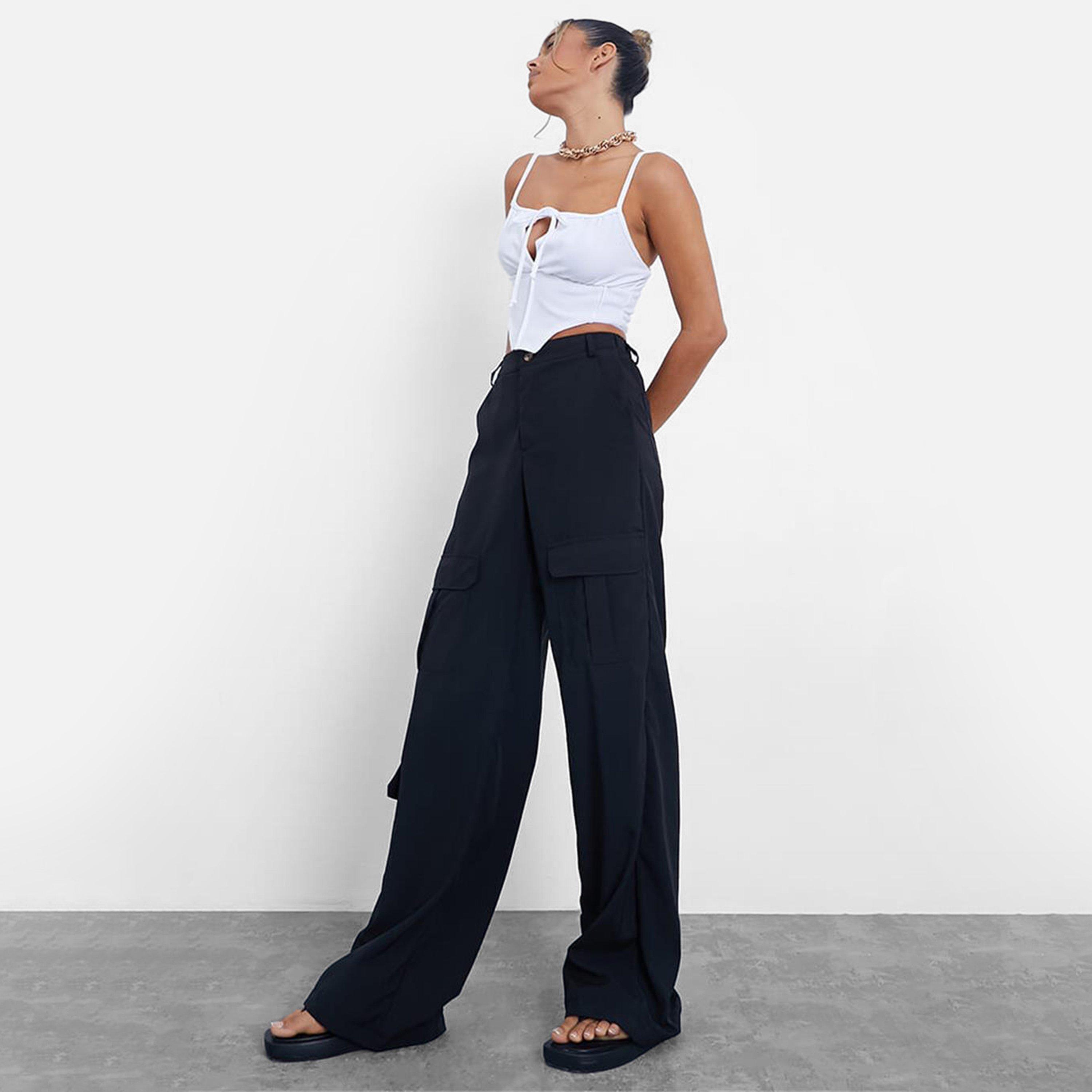 I Saw It First ISAWITFIRST Cargo Utility Trousers