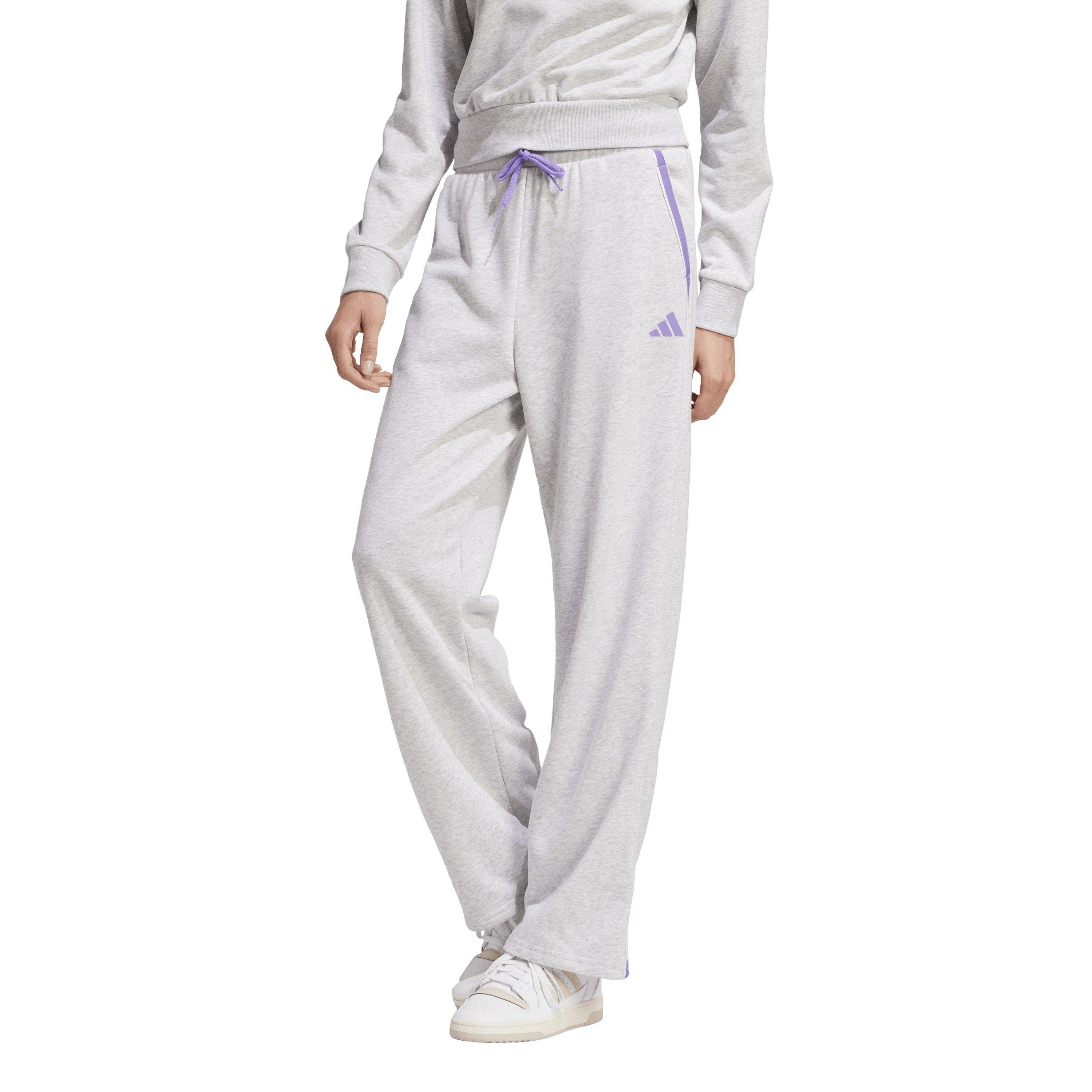 Light Grey Hthr - adidas - Open Hem Jersey Joggers - 2