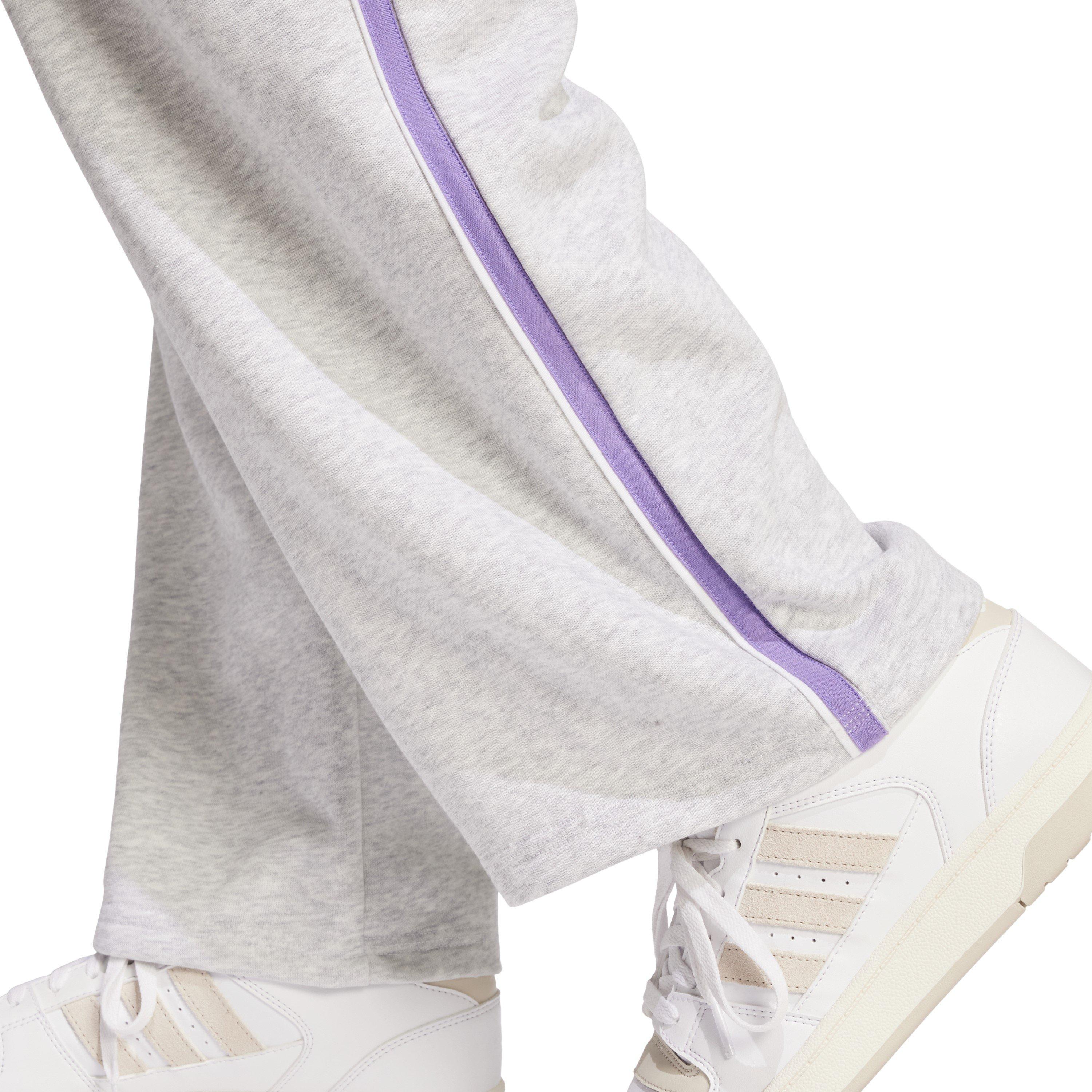 Light Grey Hthr - adidas - Open Hem Jersey Joggers - 5