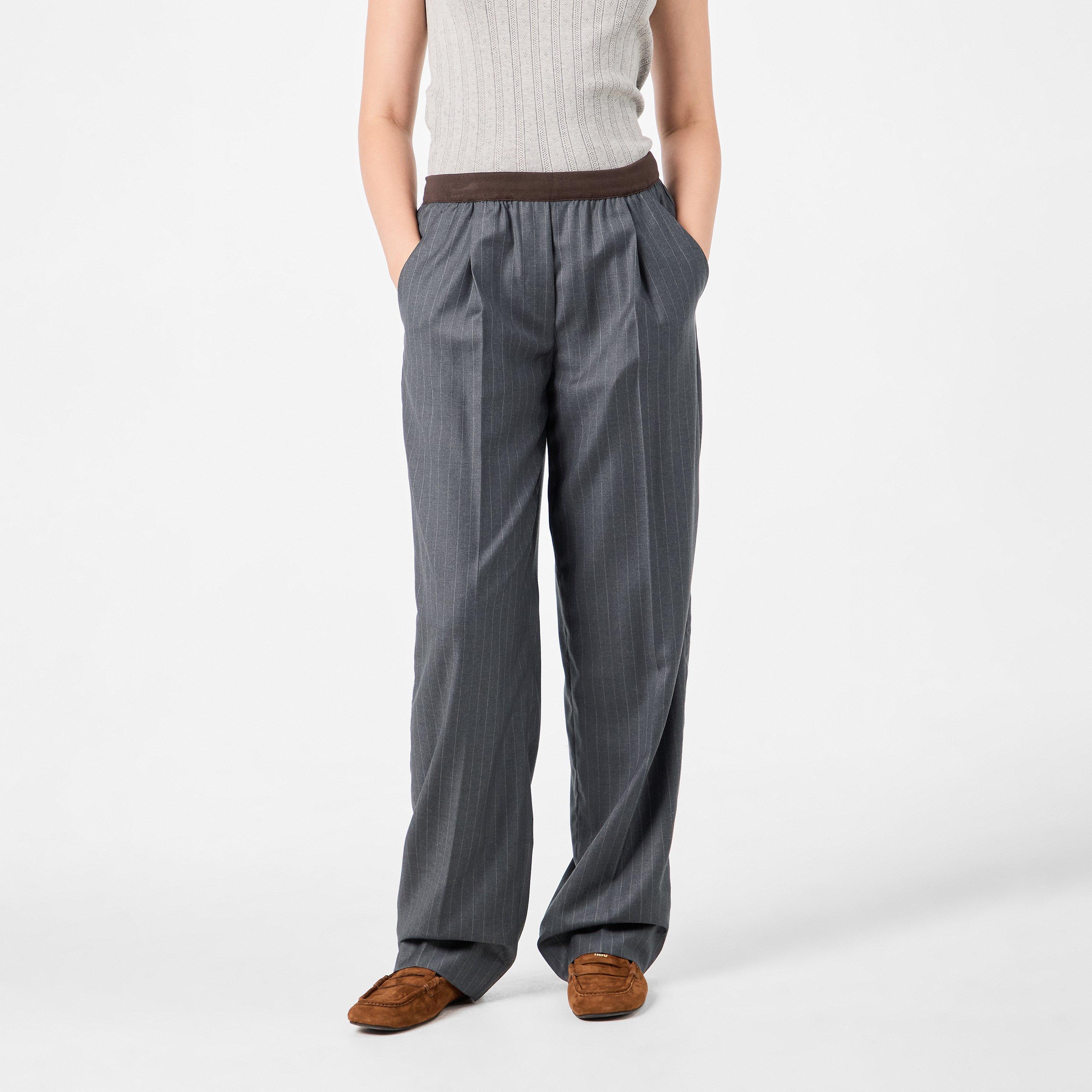 Miu Miu Women's Open Cuff Woven Tracksuit Joggers | Flannels