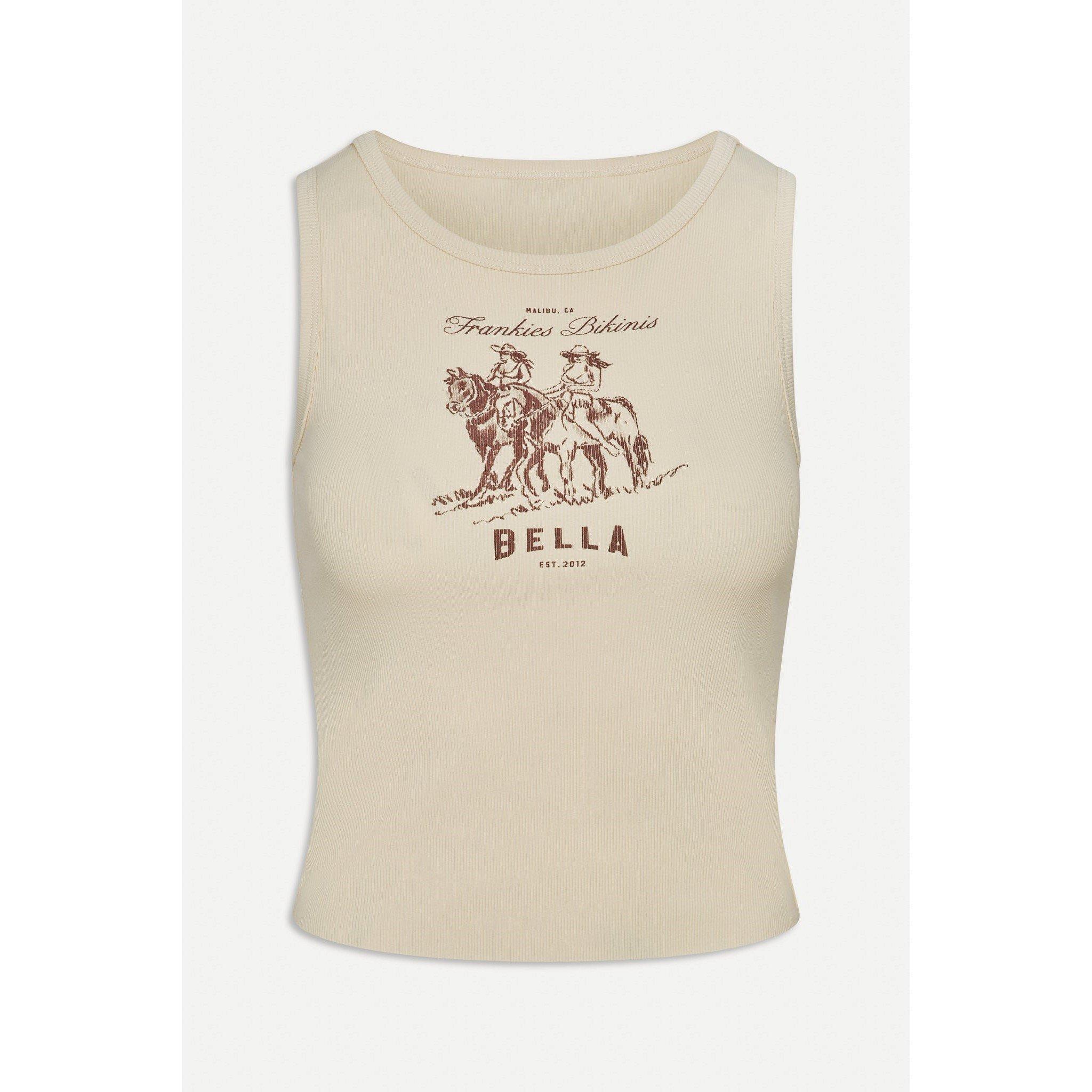 Sand - Frankies Bikinis - X Bella Hadid Reno Tank Top - 4