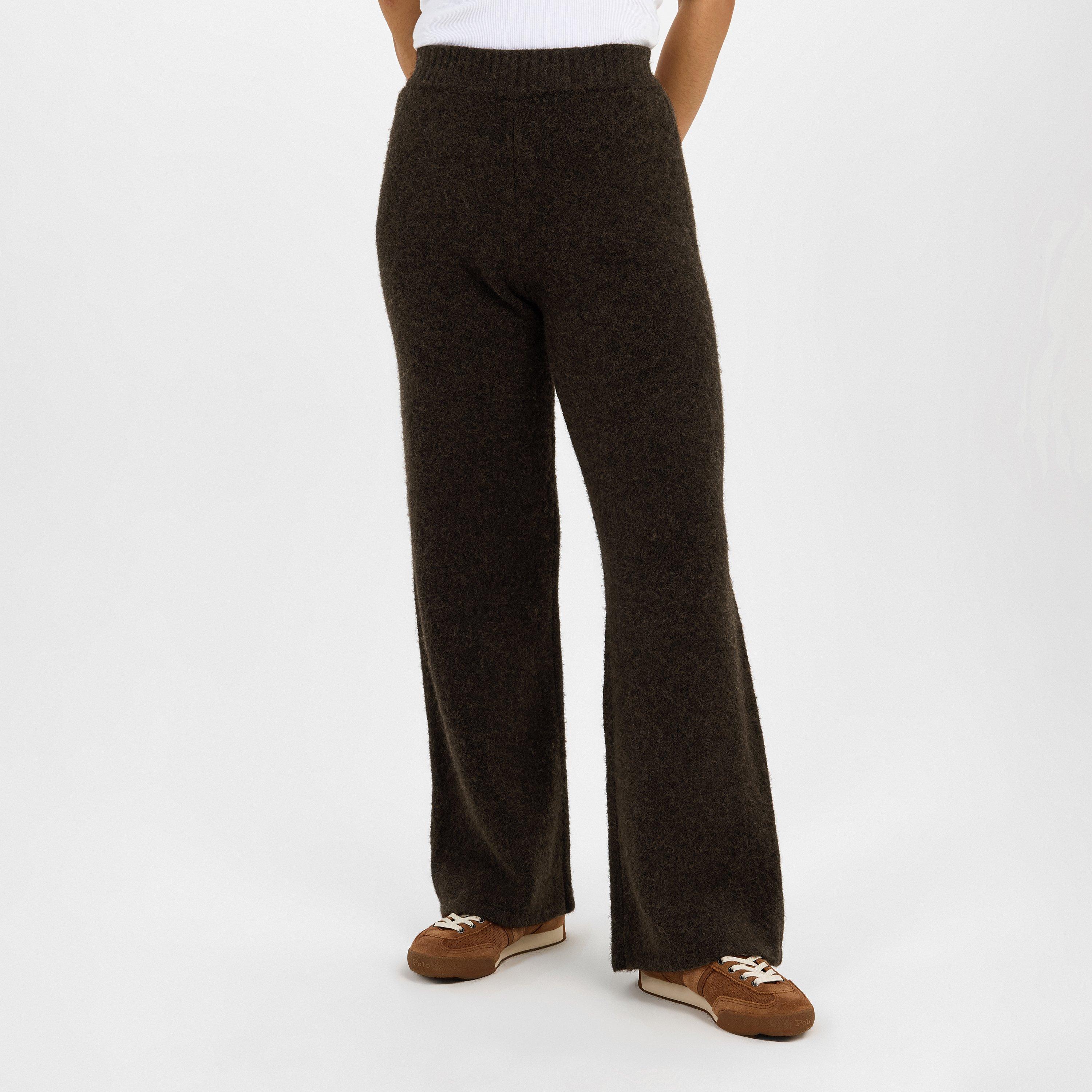 Chocolate - 4th and Reckless - Women's Brady Wide Leg Trousers - 3