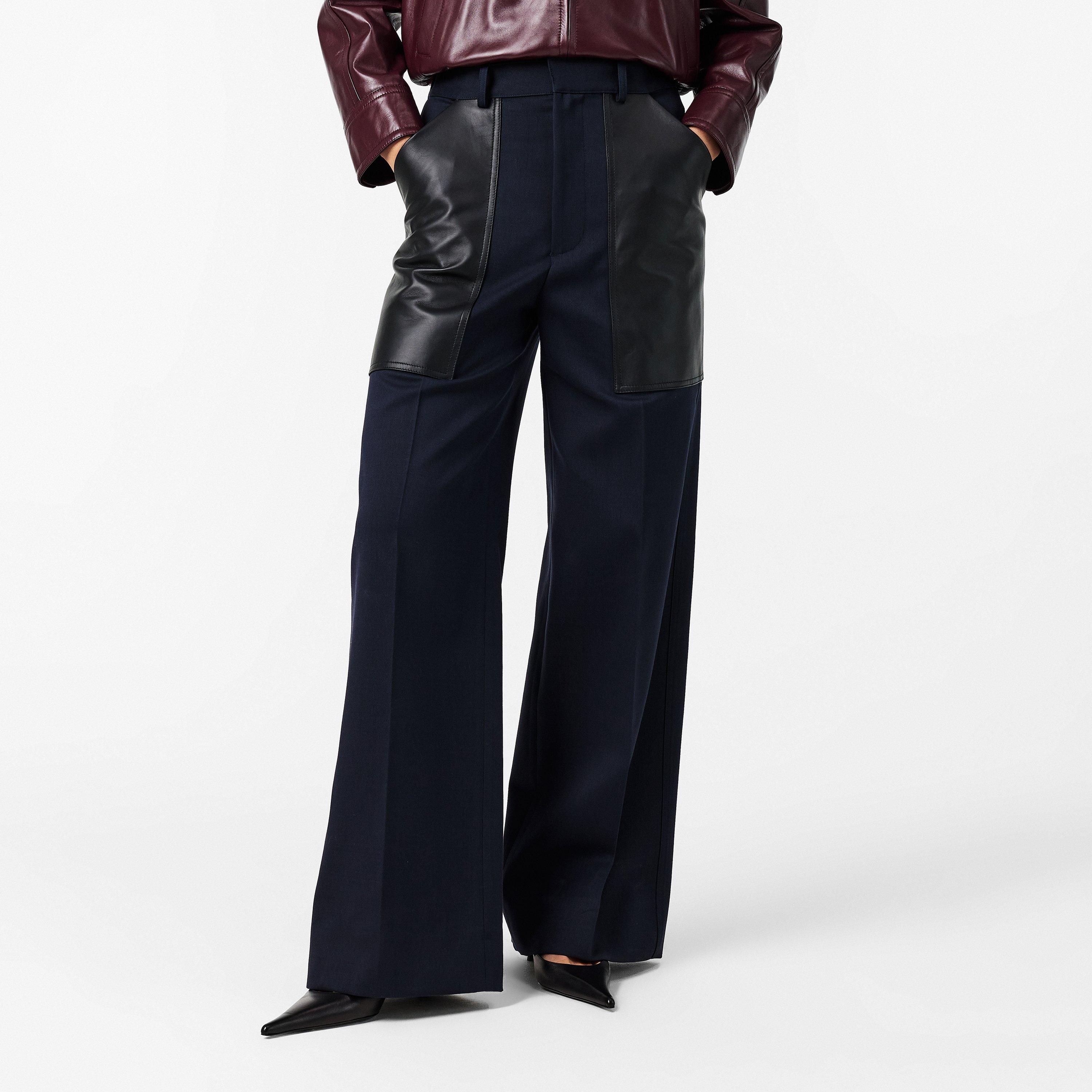 Midnight Blue - Bottega Veneta - Wool Trousers - 3