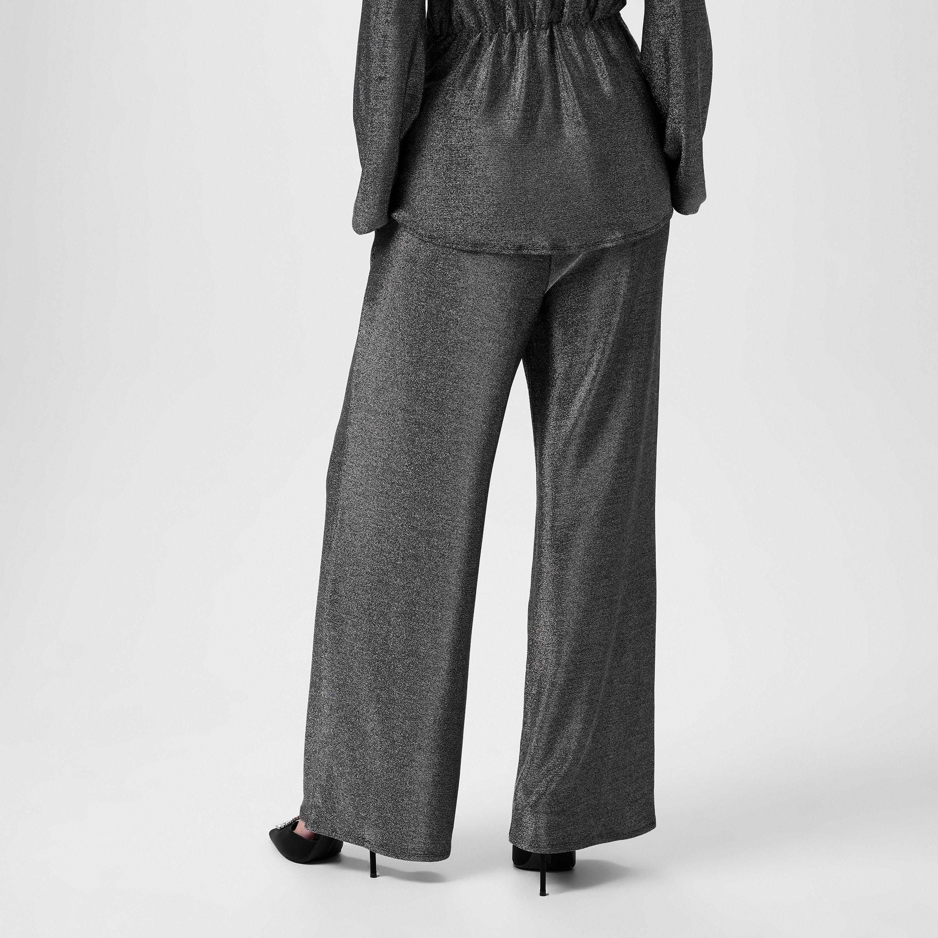 Silver - Biba - Biba Wide Leg Trouser - 2