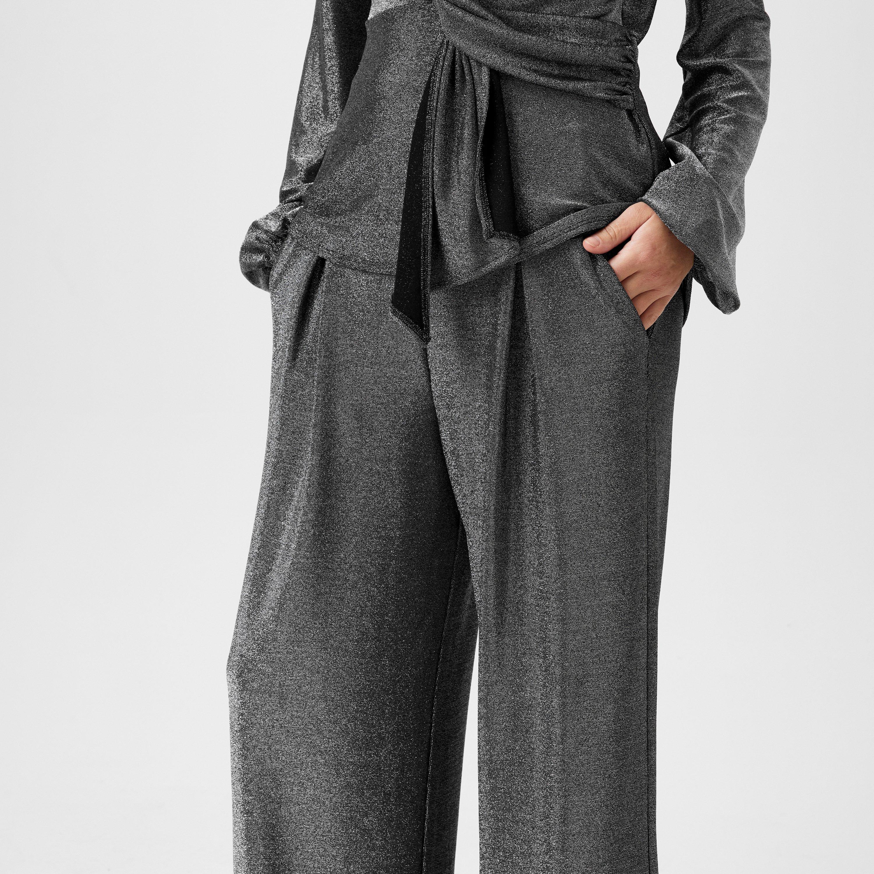 Silver - Biba - Biba Wide Leg Trouser - 3