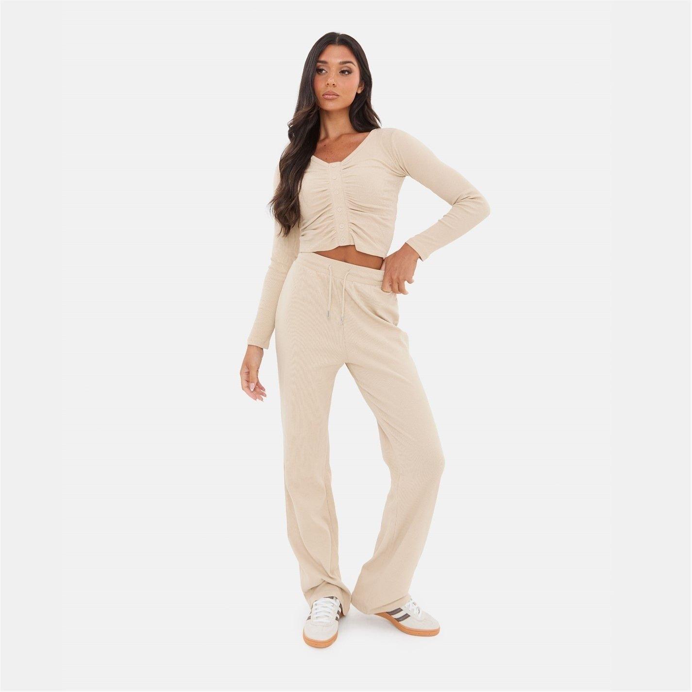 Stone - I Saw It First - Ribbed Wide Leg - 1