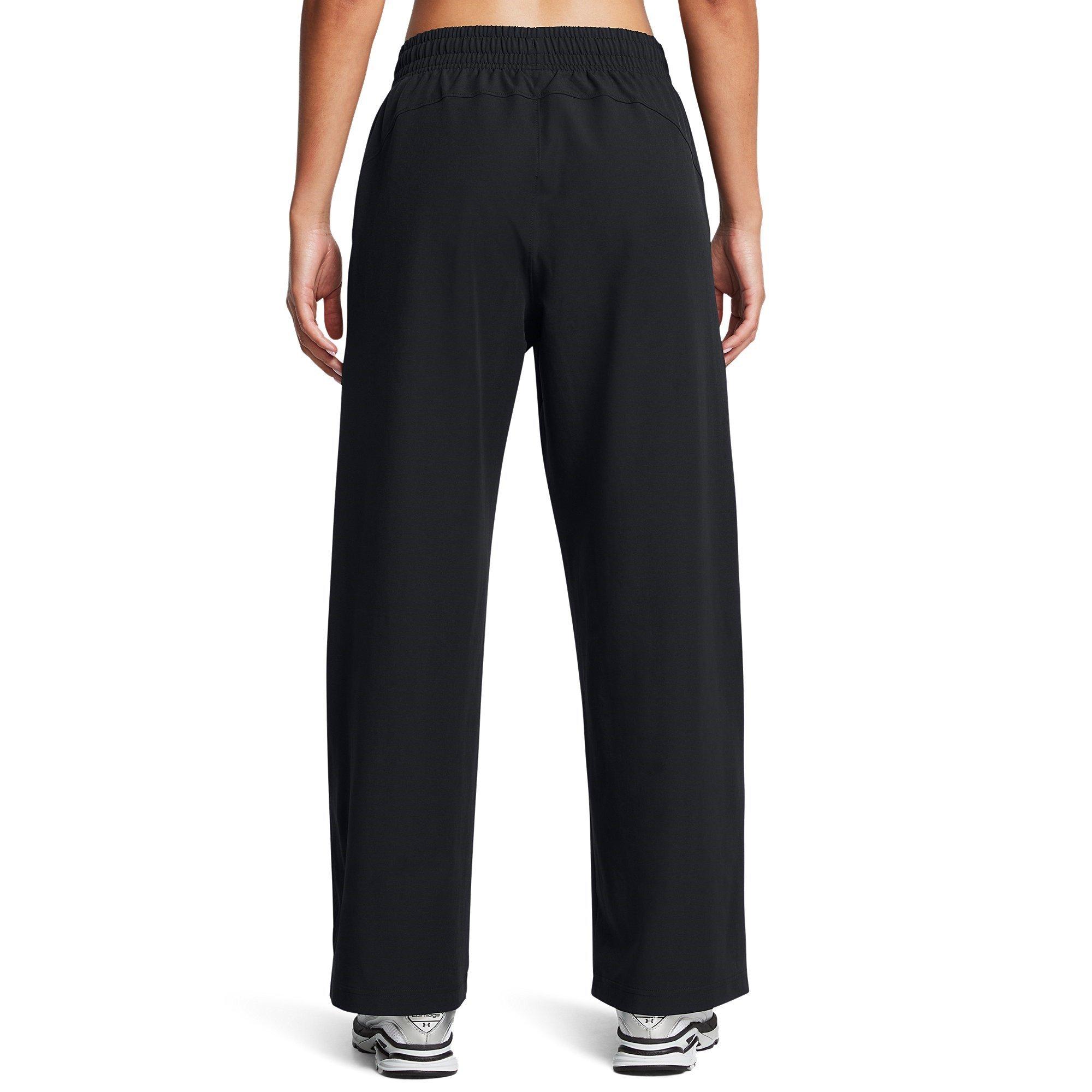 Black - Under Armour - Women's Unstoppable Open Hem Woven Joggers - 4