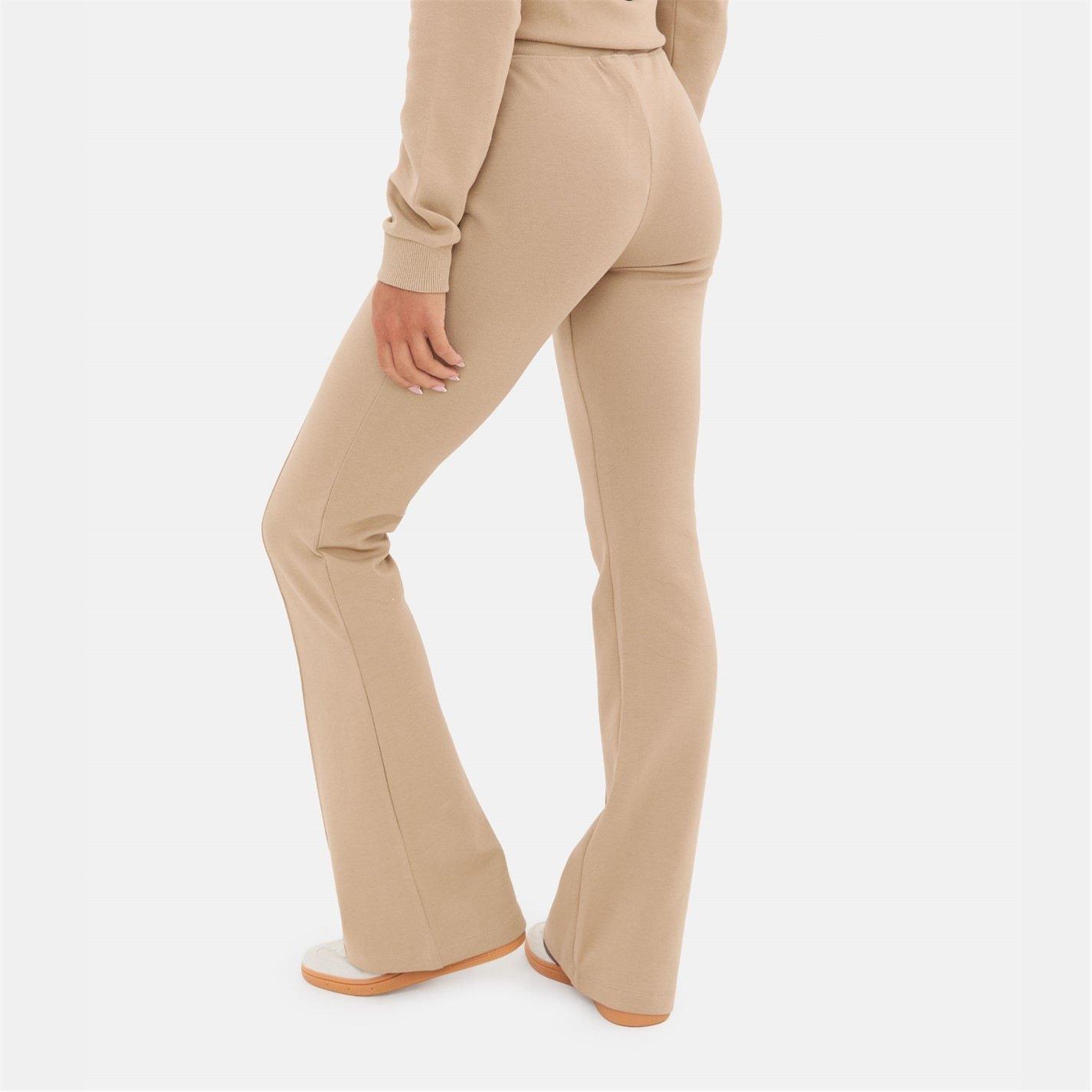 Taupe - I Saw It First - Seam Detail Flared Jogger - 4