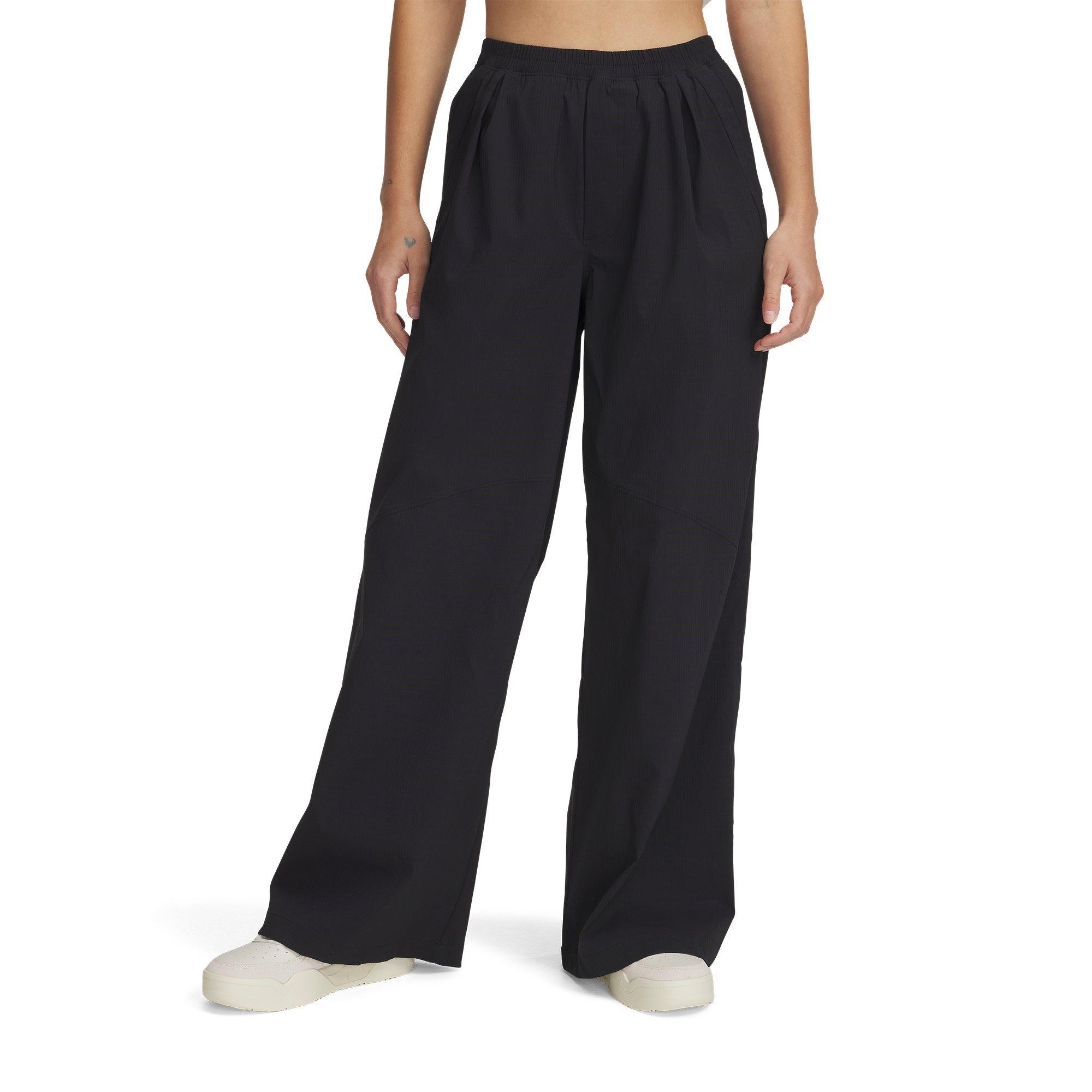 Negro - Under Armour - Women's Open Hem Woven Joggers - 1