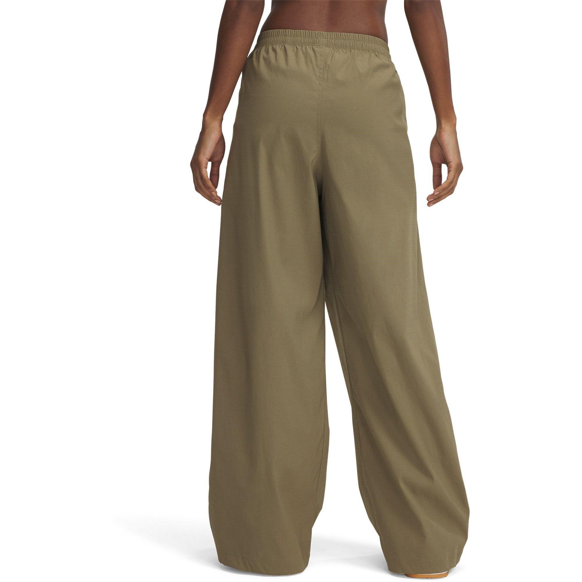 Marrone - Under Armour - Women's Open Hem Woven Joggers - 2