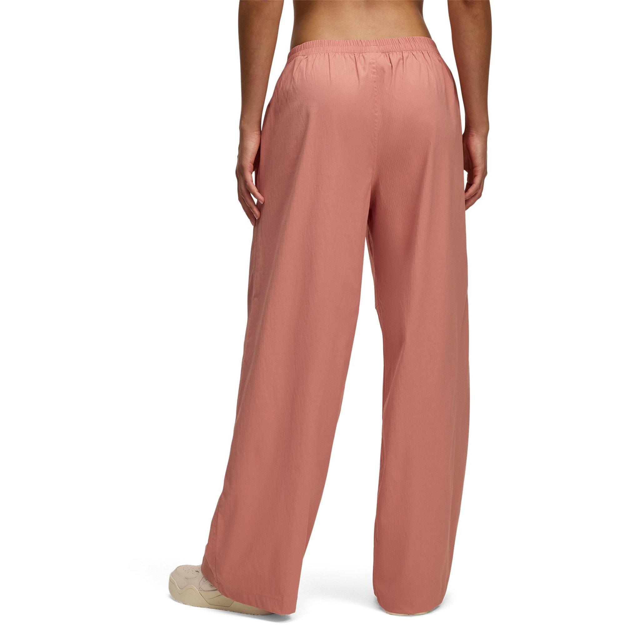 Pink - Under Armour - Women's Open Hem Woven Joggers - 2
