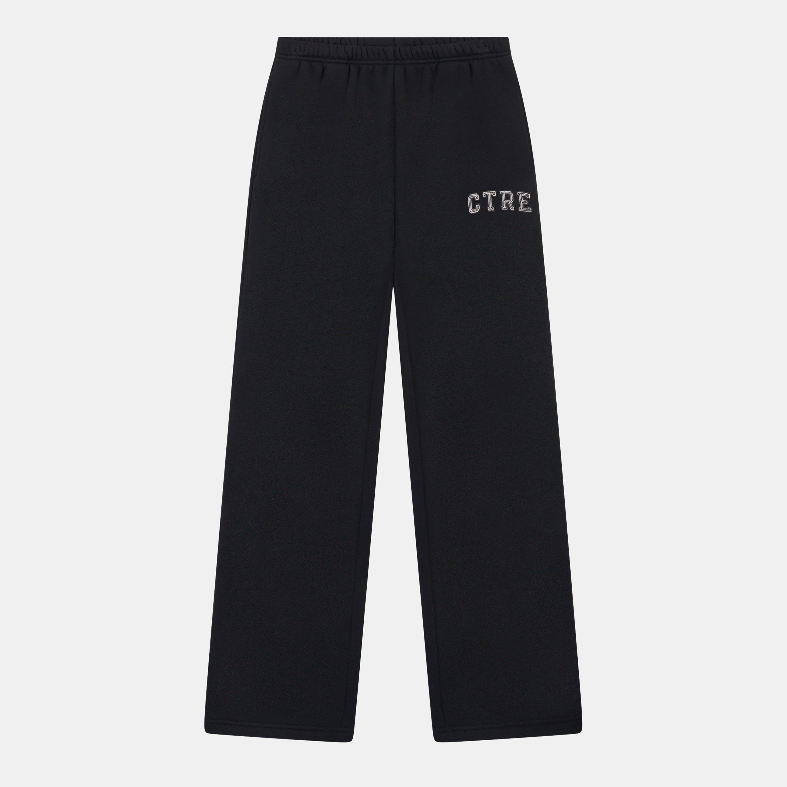 The Couture Club Women's Ctre Straight Leg Knitted Joggers - Black - 6 (2XS)