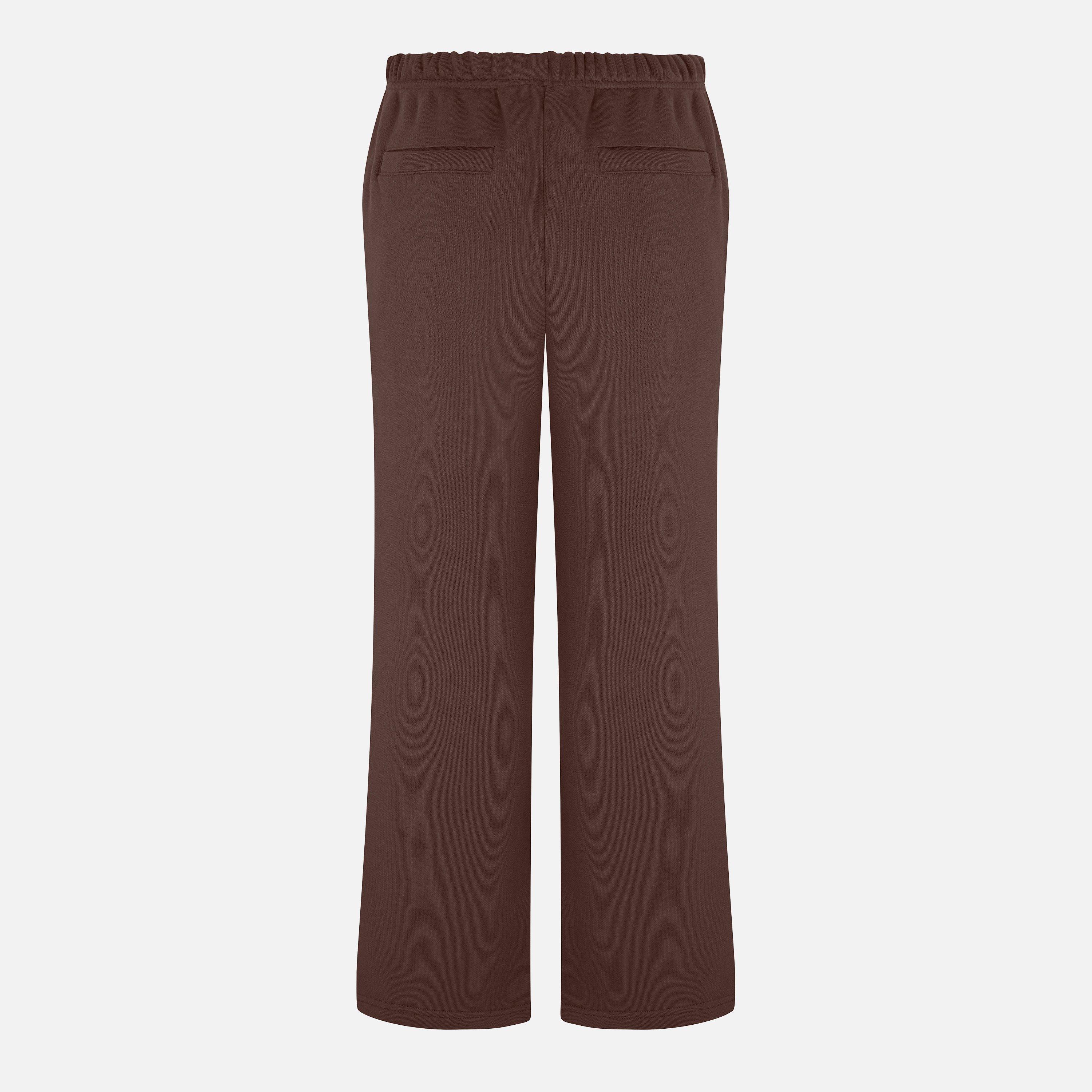Brown - The Couture Club - Womens CTRE Straight Leg Knitted Joggers - 2
