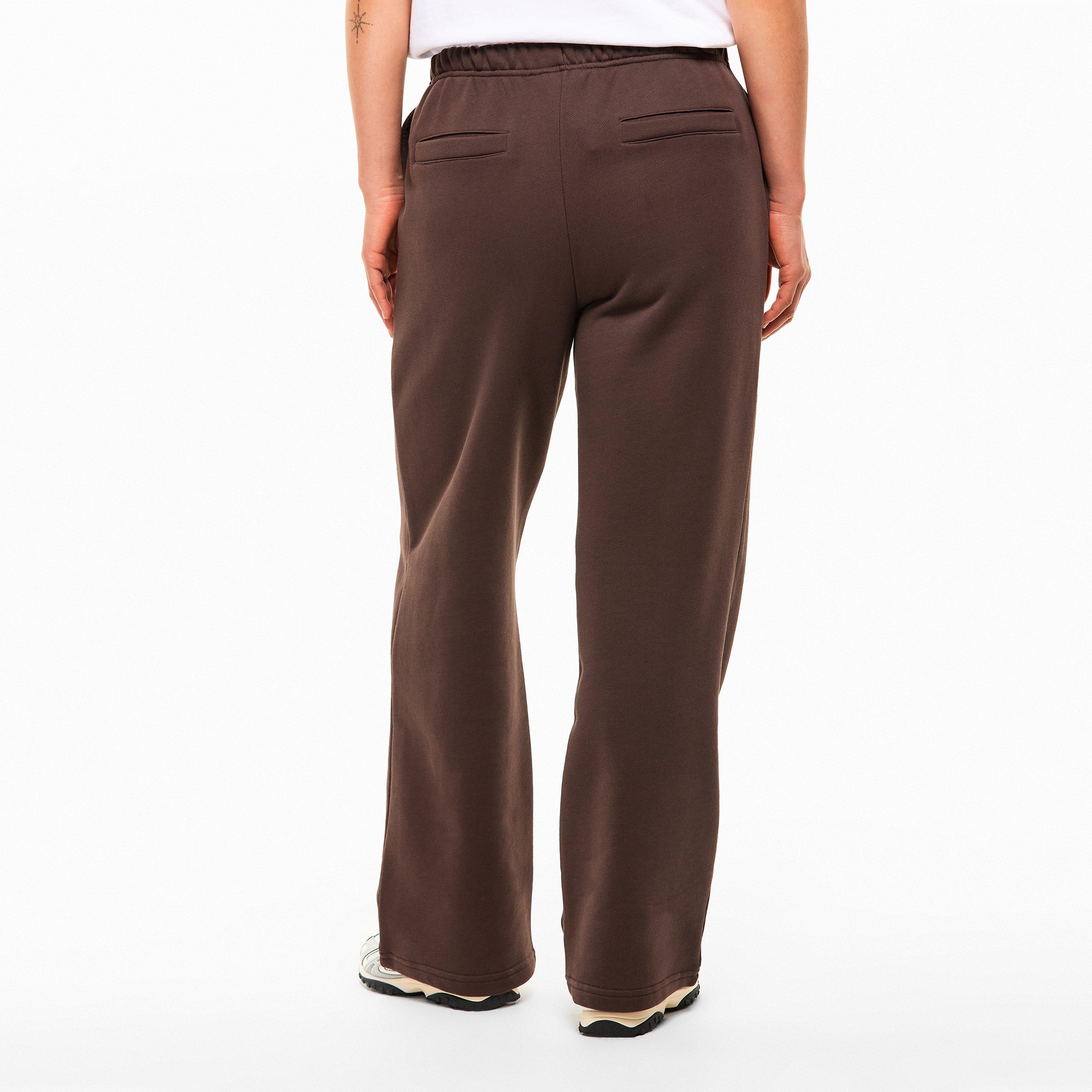 Brown - The Couture Club - Womens CTRE Straight Leg Knitted Joggers - 4