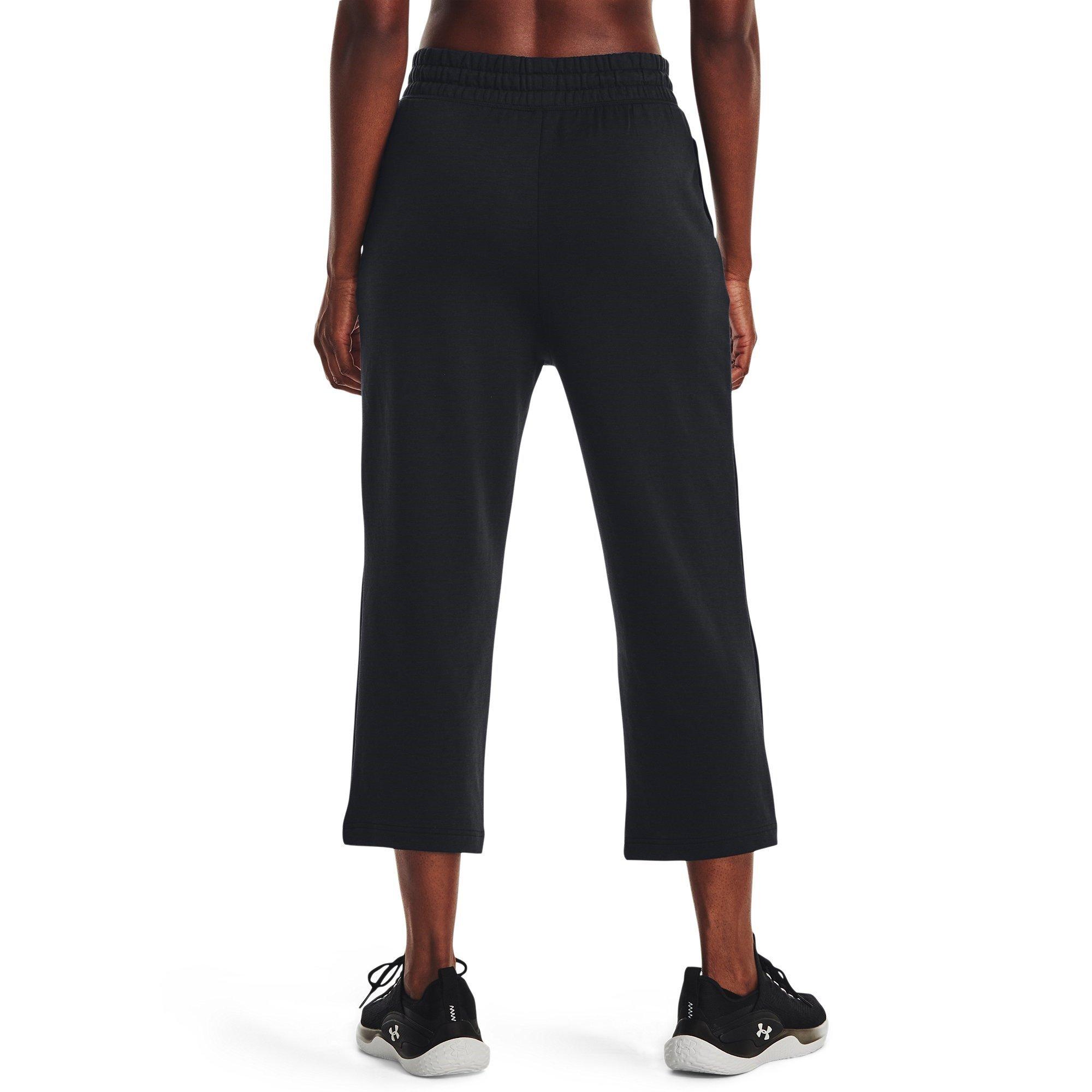 Black - Under Armour - Armour Rival Terry Flare Joggers Womens - 3