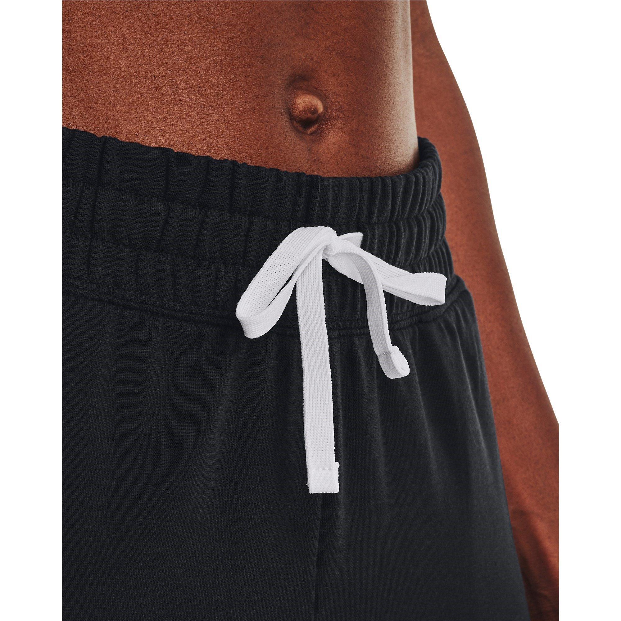 Black - Under Armour - Armour Rival Terry Flare Joggers Womens - 5