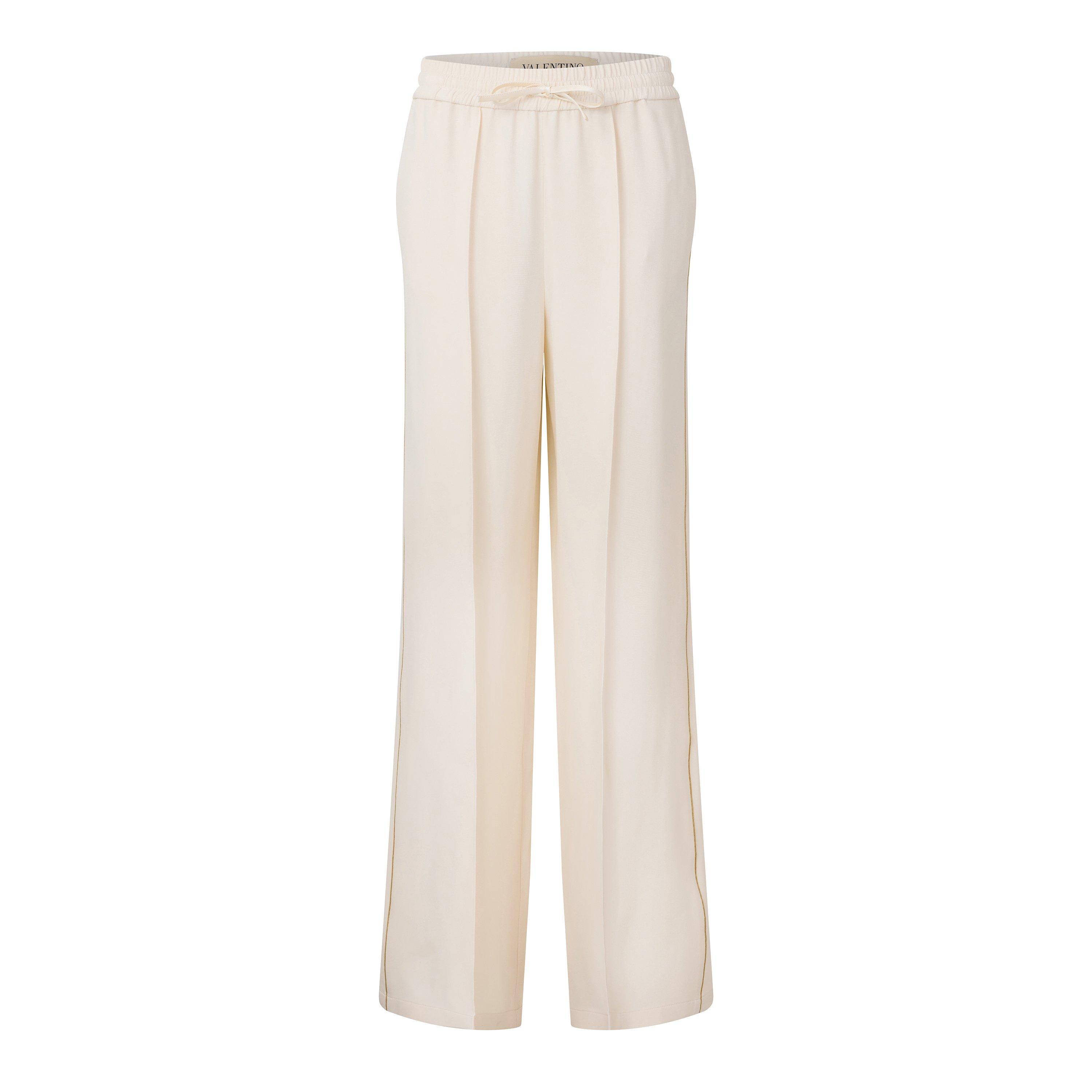 Vanigla/Gold - Valentino - Val Wide Leg Trsr Ld63 - 1