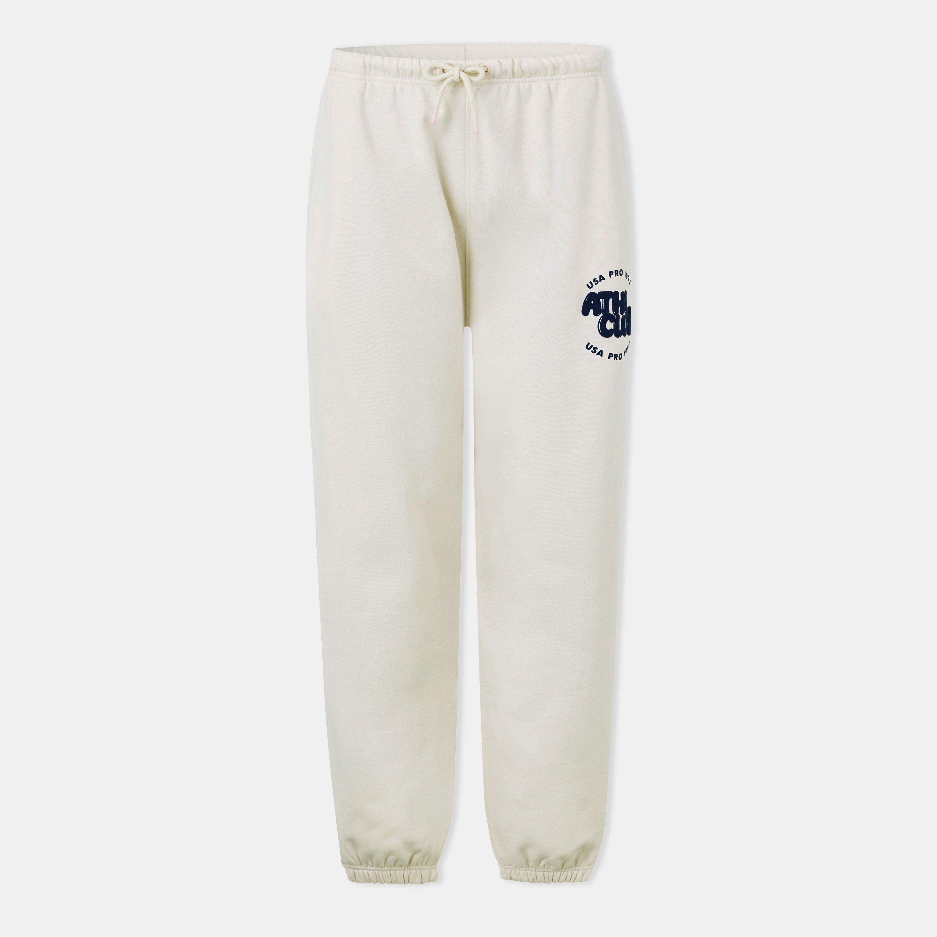 Womens Graphic Closed Hem Fleece Joggers