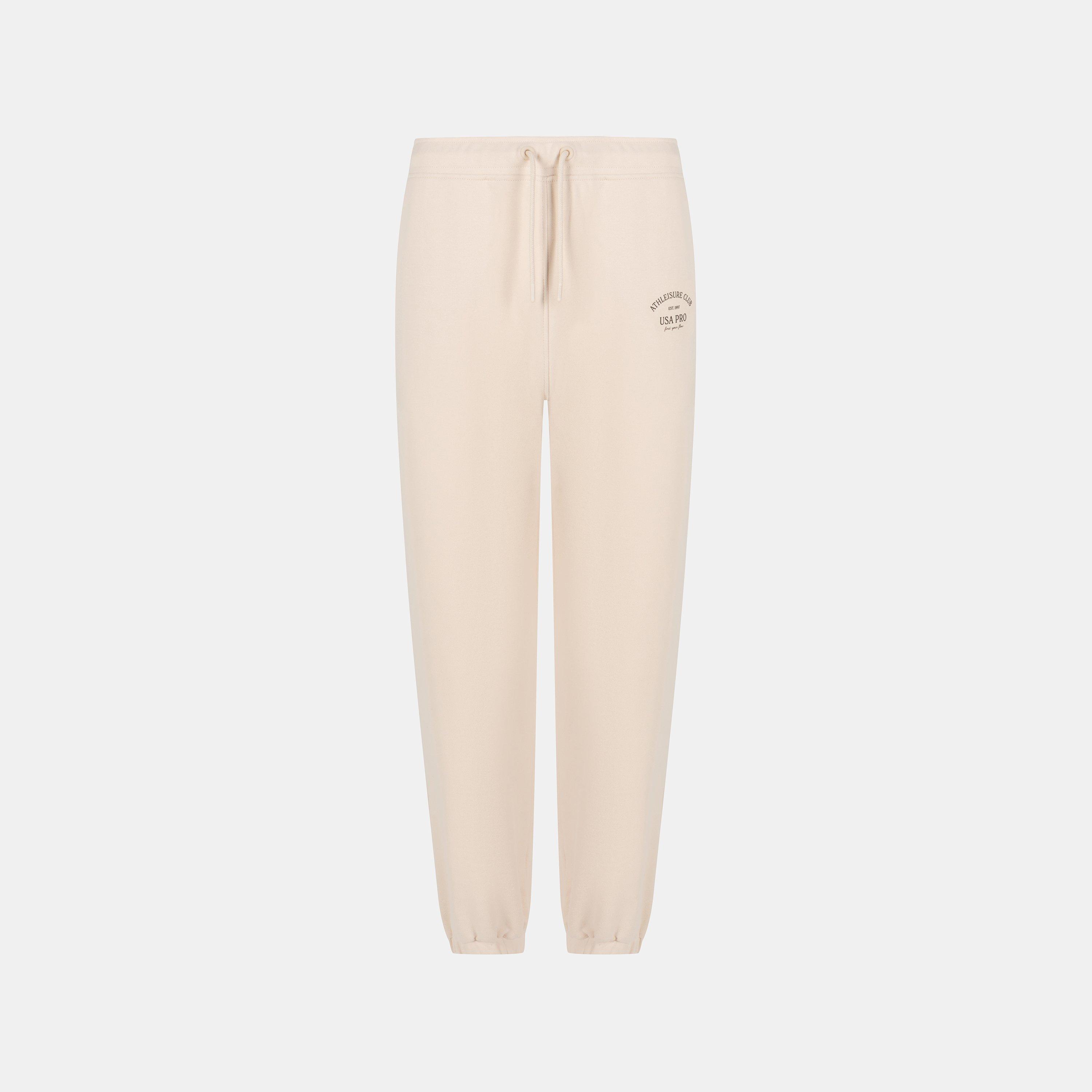 USA Pro Womens Graphic Closed Hem Fleece Joggers