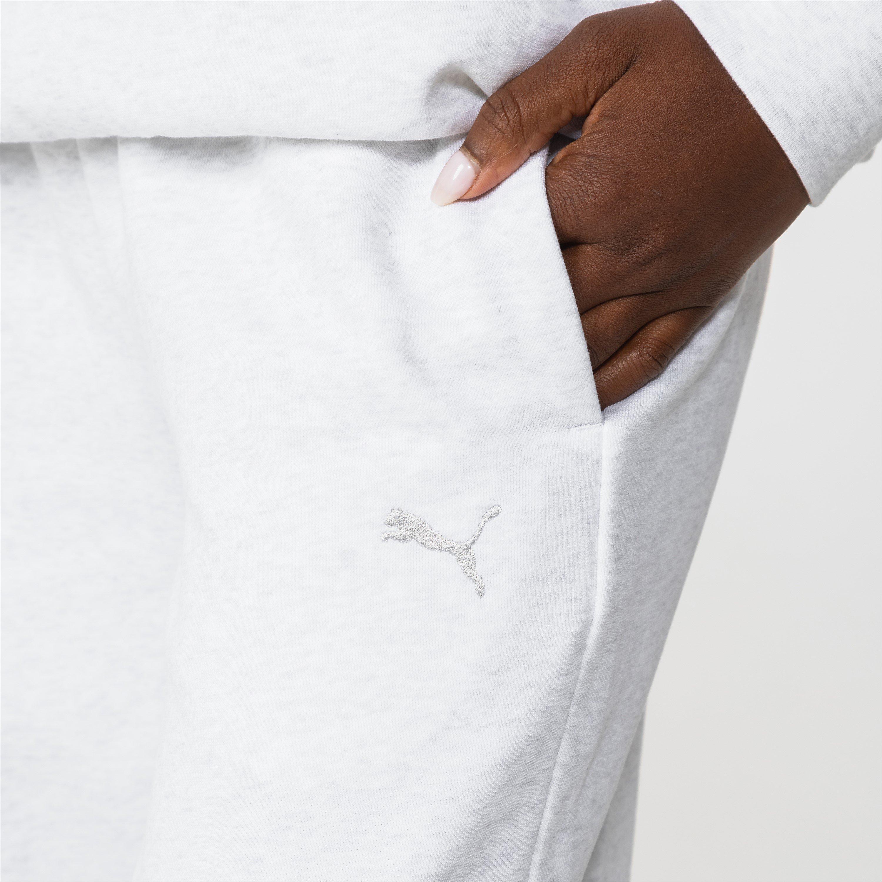 Gris glace chiné - Puma - Essential Jogging Bottoms Womens - 2