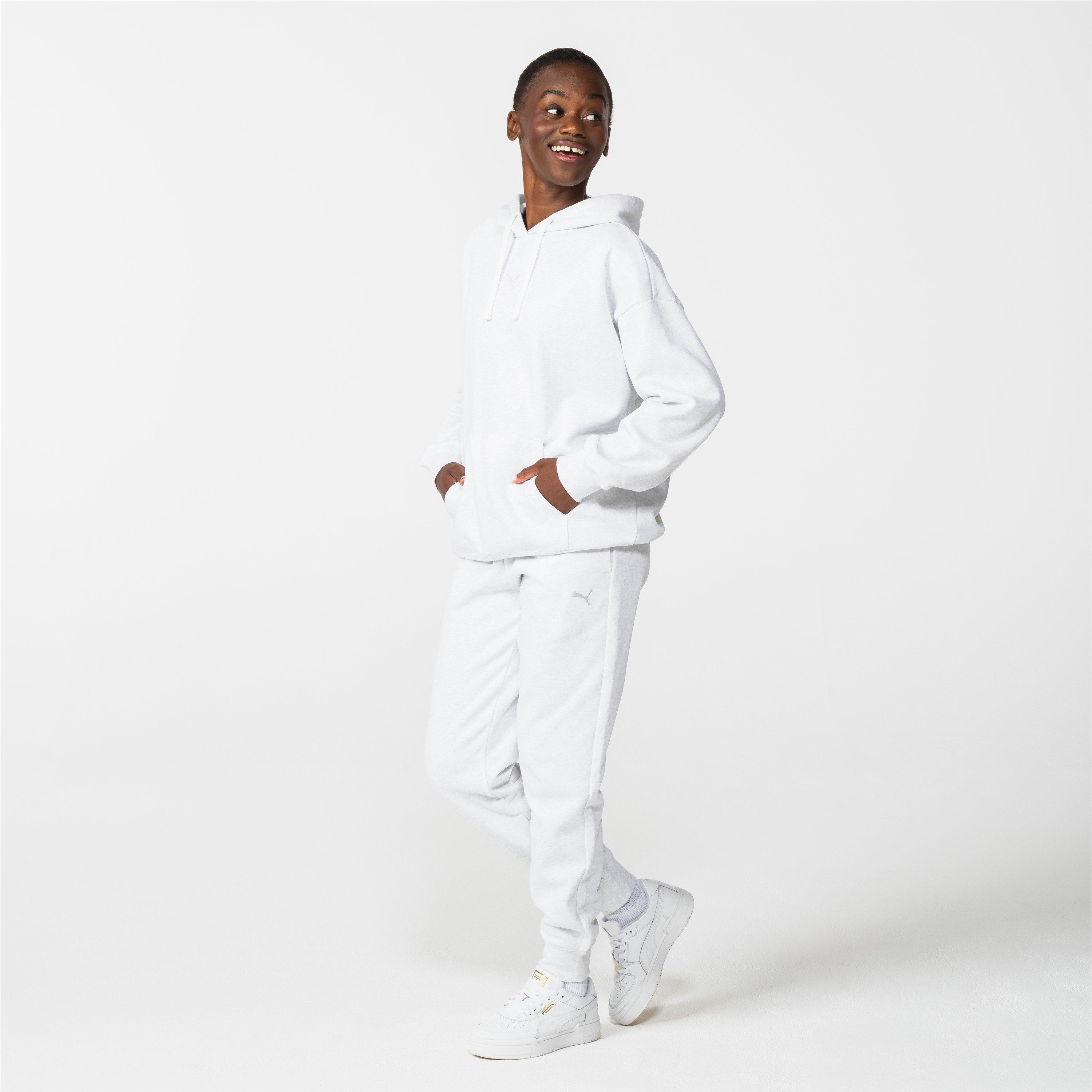 Gris glace chiné - Puma - Essential Jogging Bottoms Womens - 4